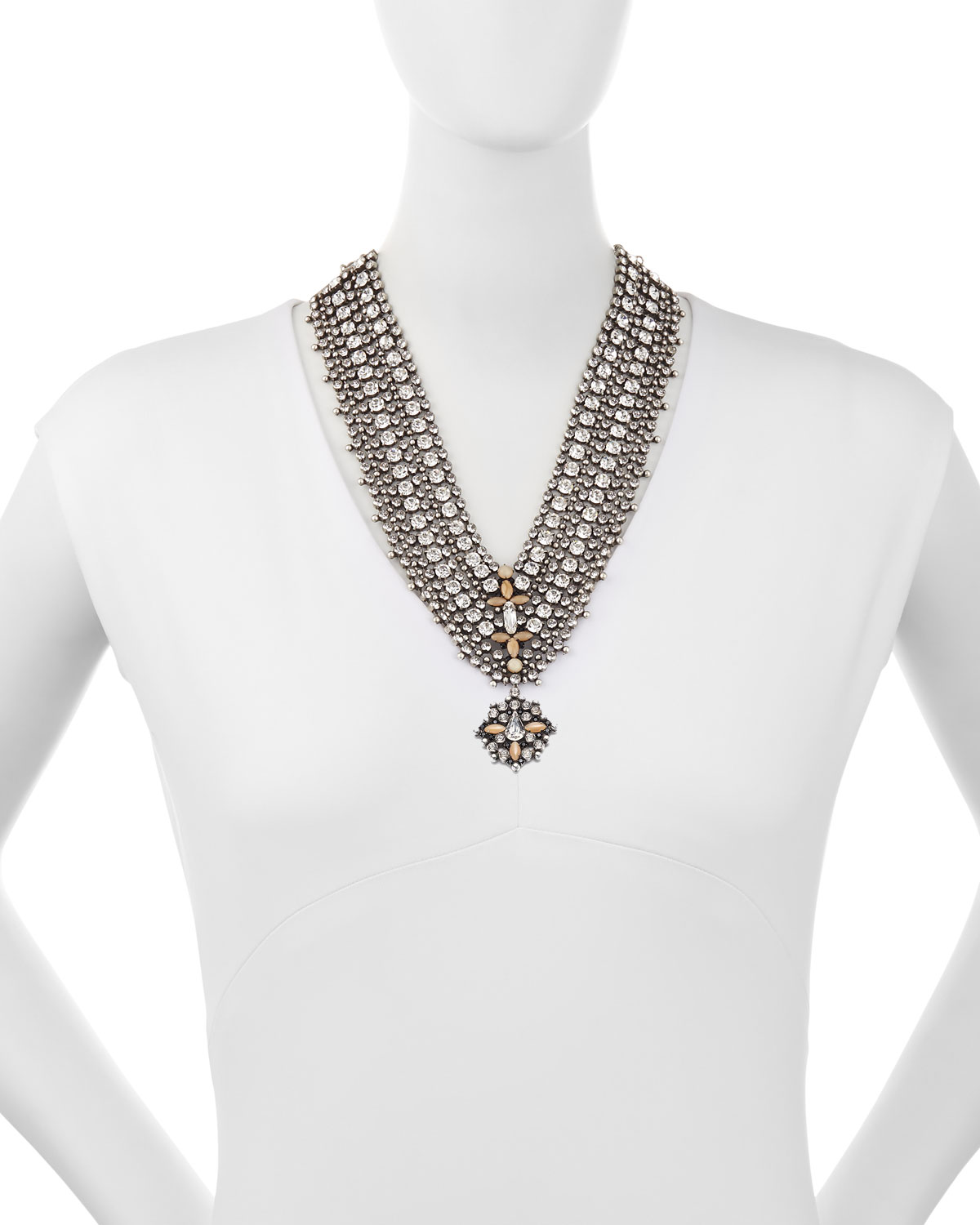 Sorella Crystal Statement Necklace