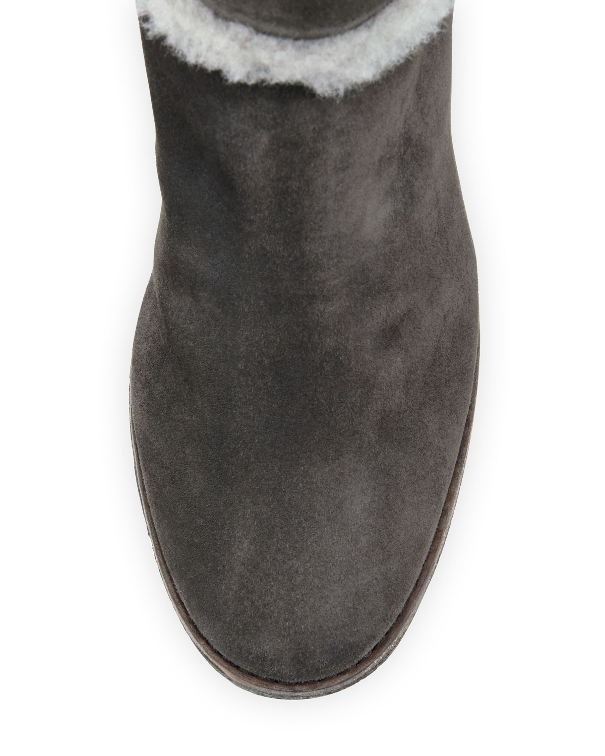 Jen Shearling Ankle Boot, Smoke