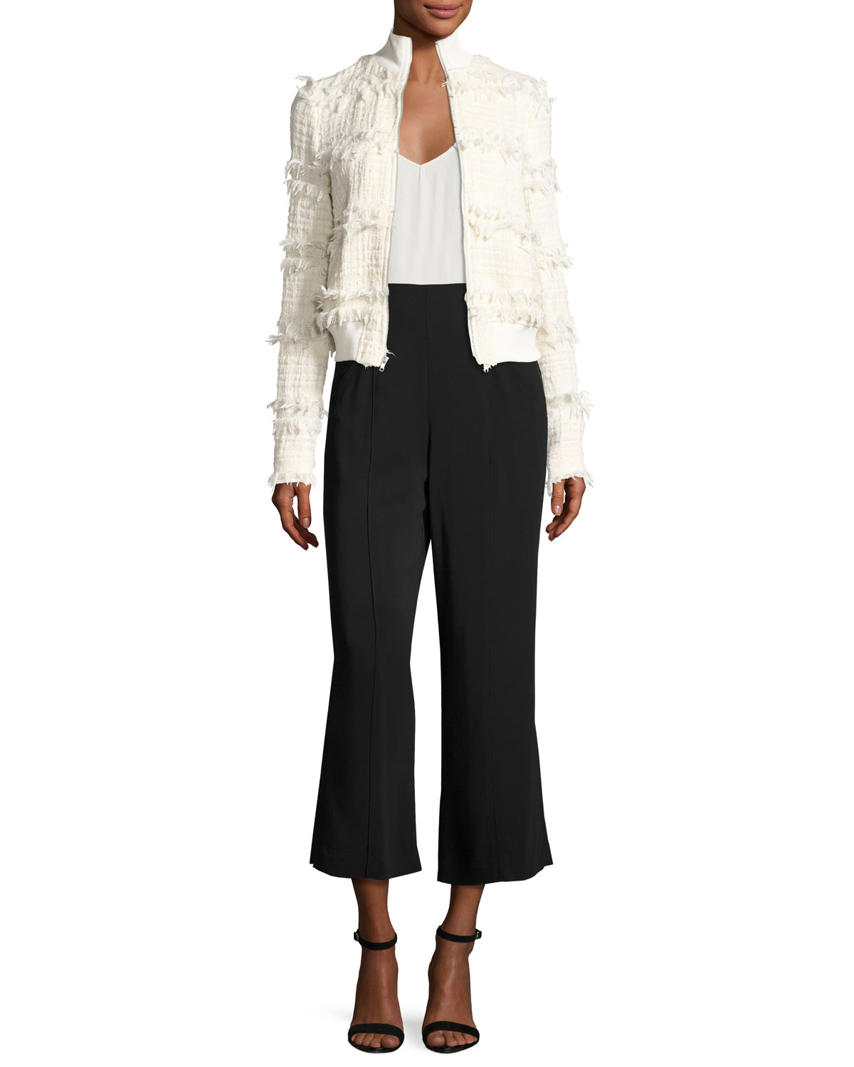 Marley Wide-Leg Cropped Pants 