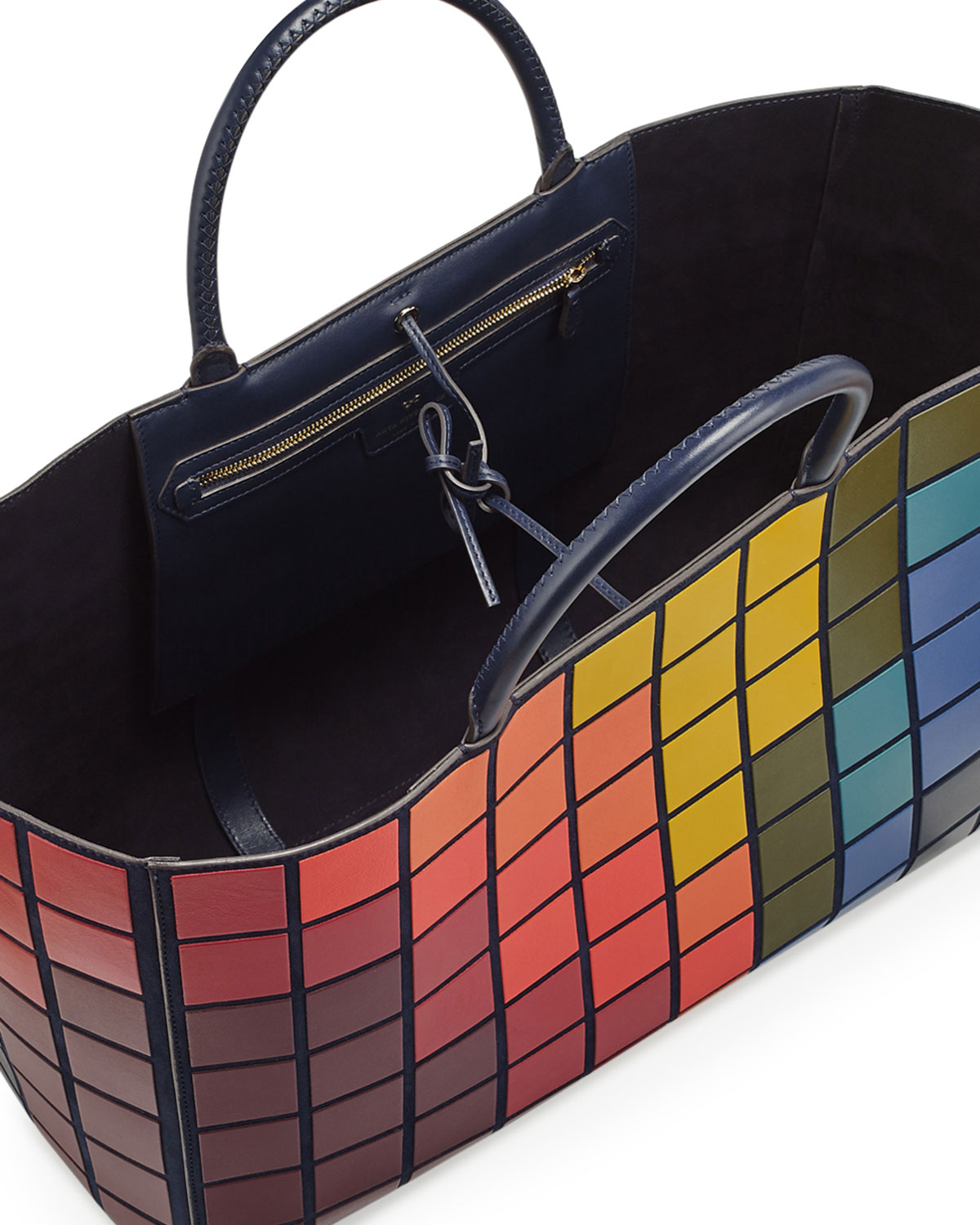 Ebury Maxi Giant Pixels Tote Bag, Multi