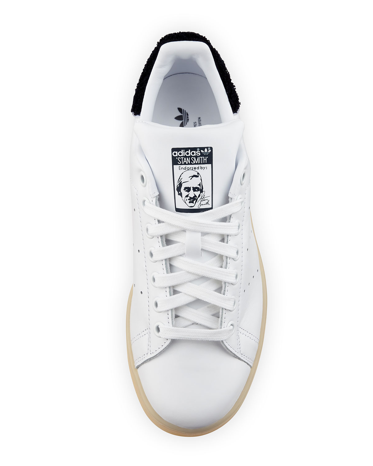 Stan Smith Winter Sneaker, White/Navy