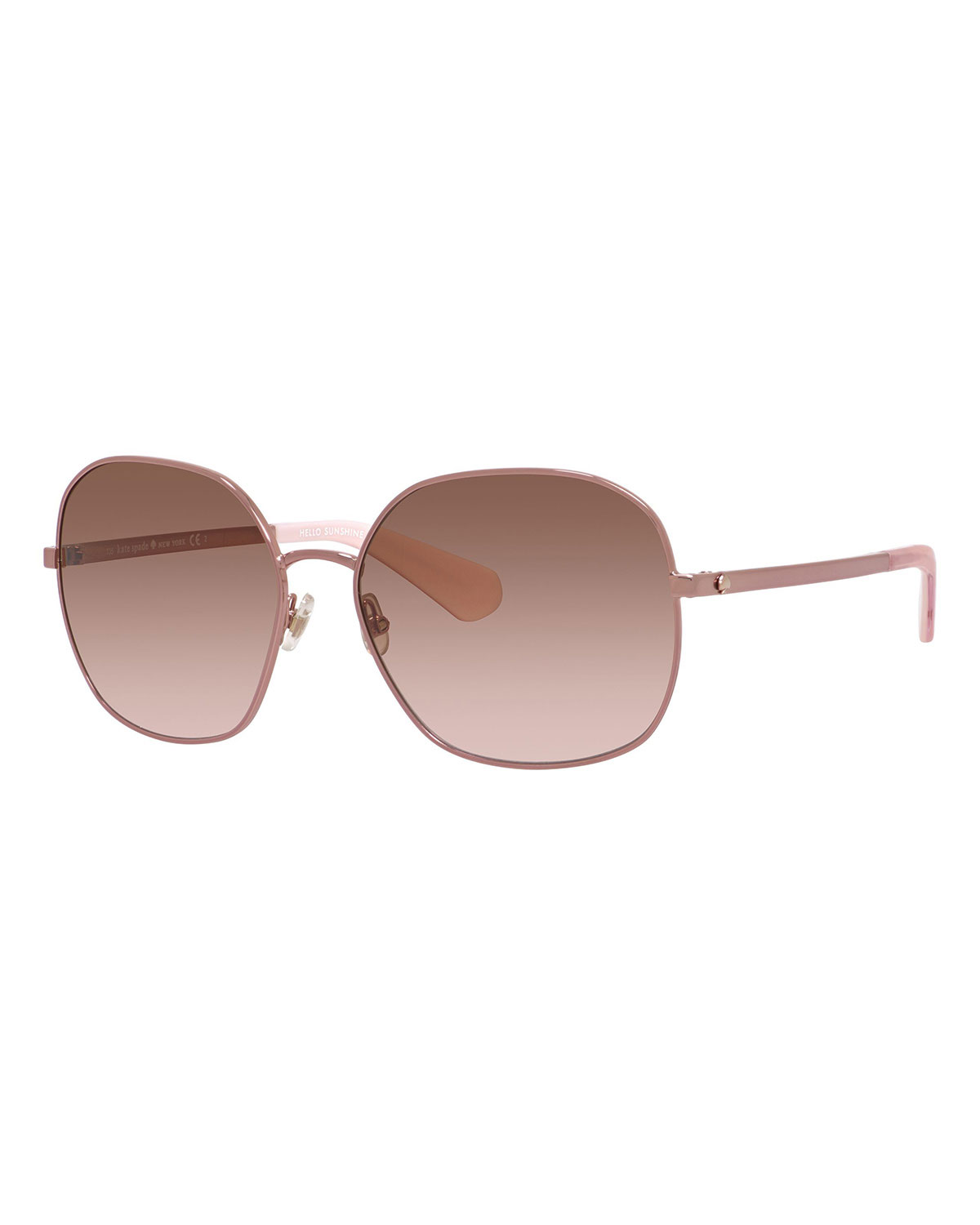 carlisa oversized gradient sunglasses