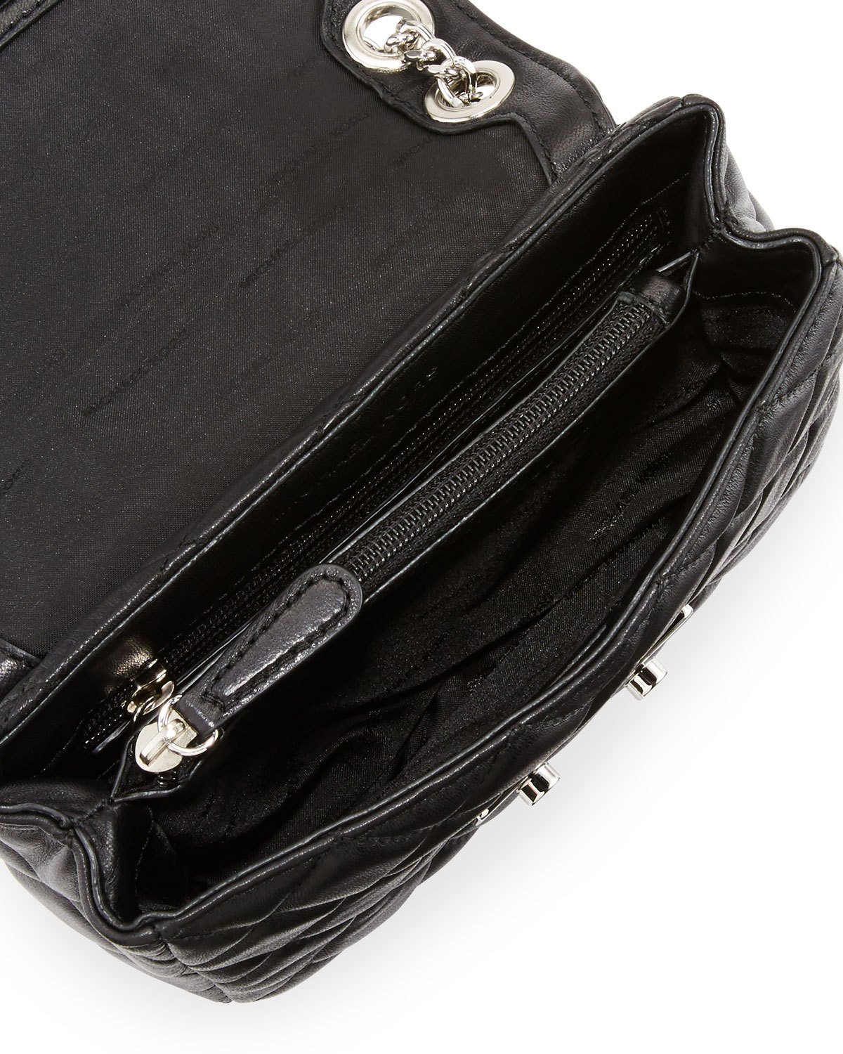 Sloan Small Chain Shoulder Bag, Black