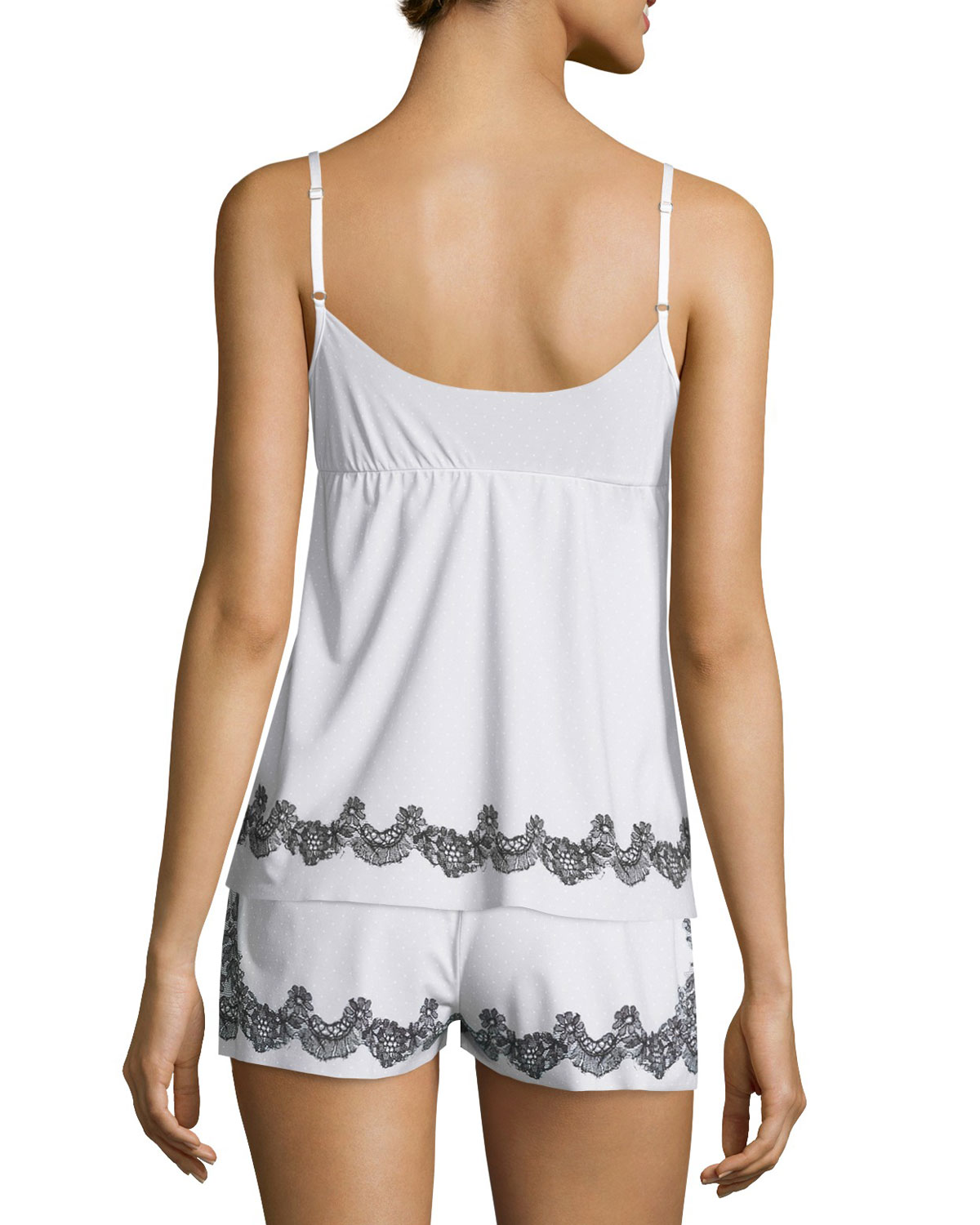 Antique Lace-Print Cami