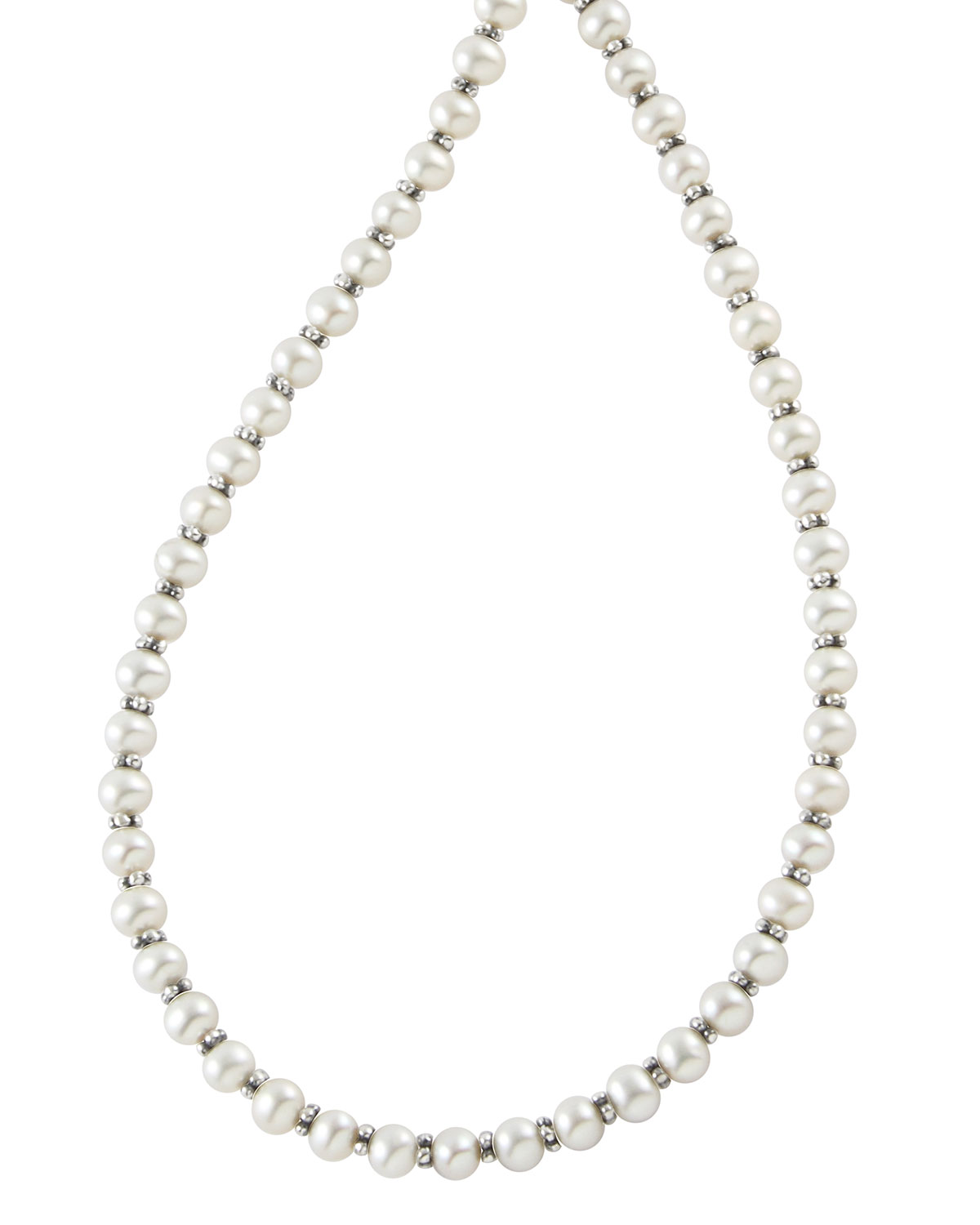 pearl necklace, 36"l