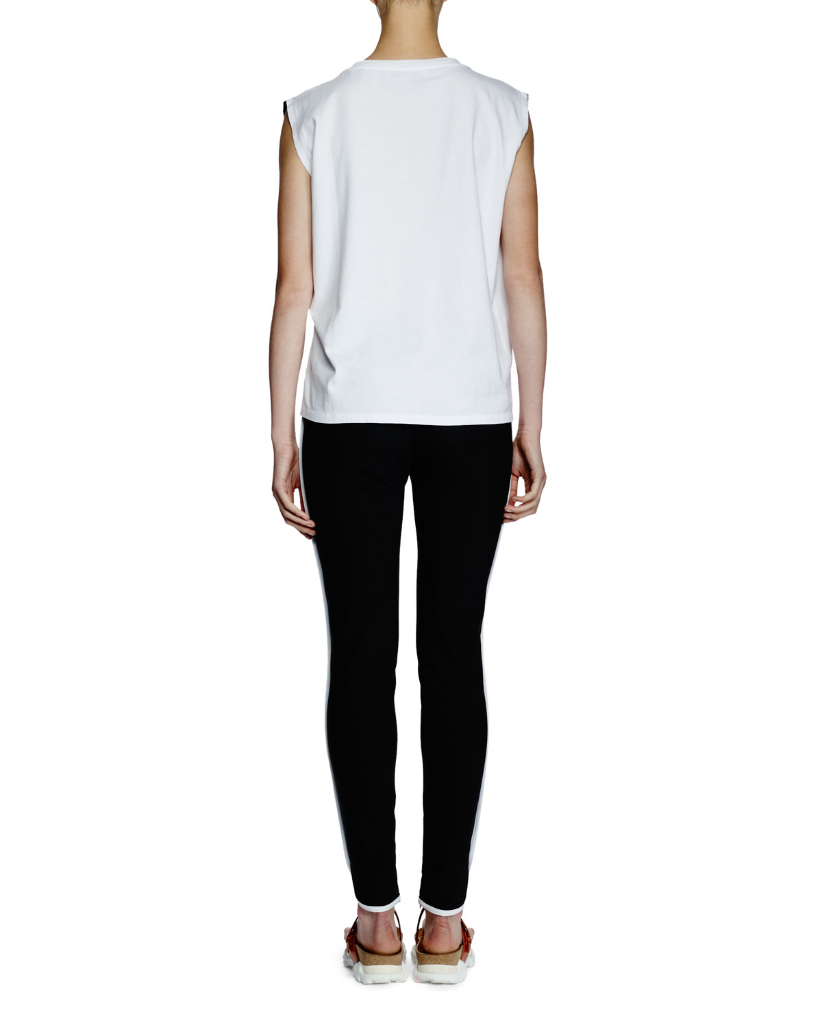 Cocoon Muscle-Paint T-Shirt, White
