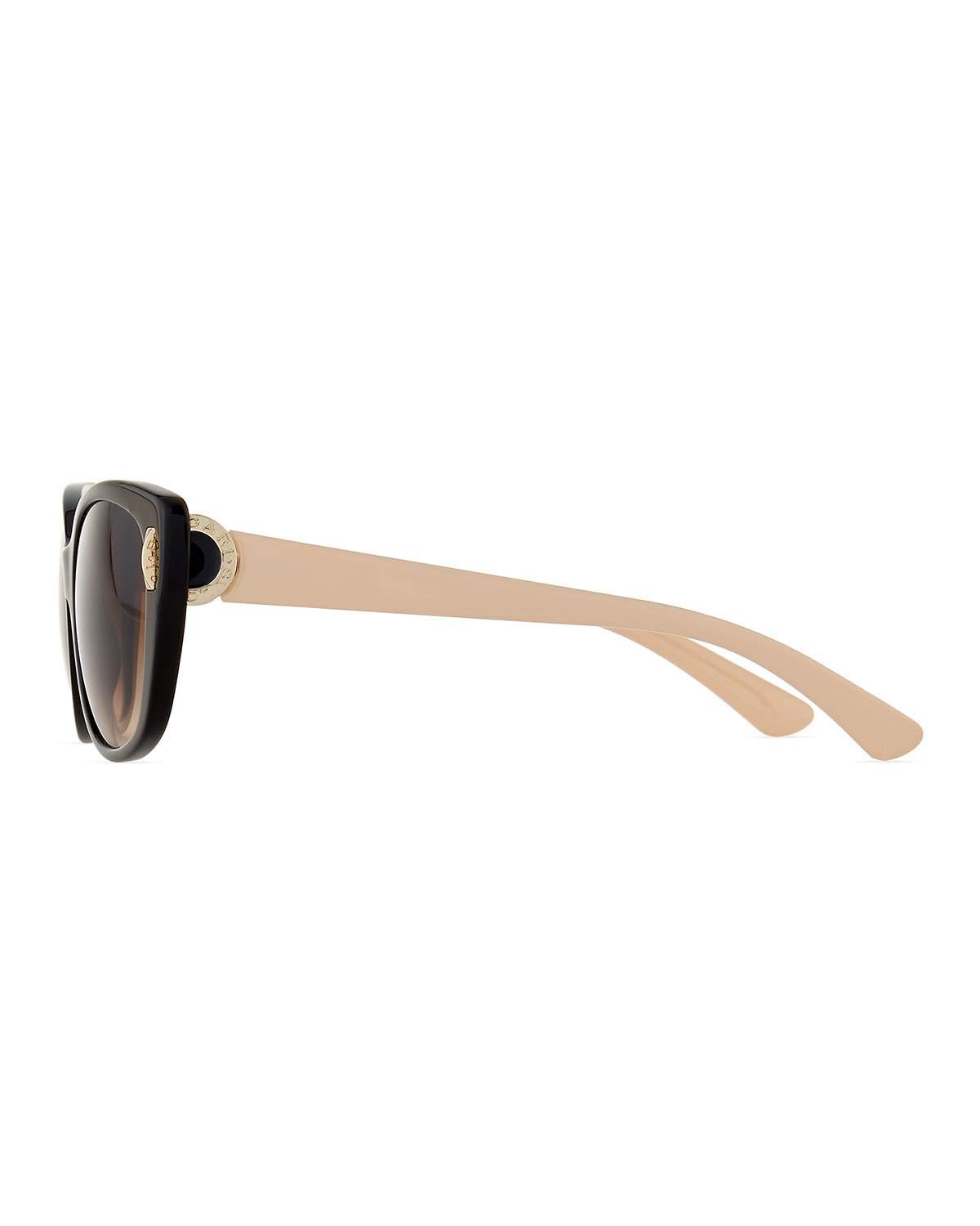 Square Gradient Two-Tone Sunglasses