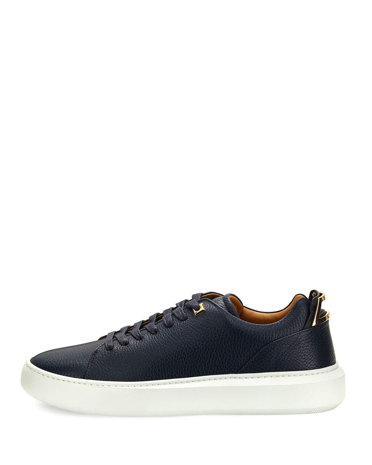 Men's 50mm Leather Low-Top Sneaker