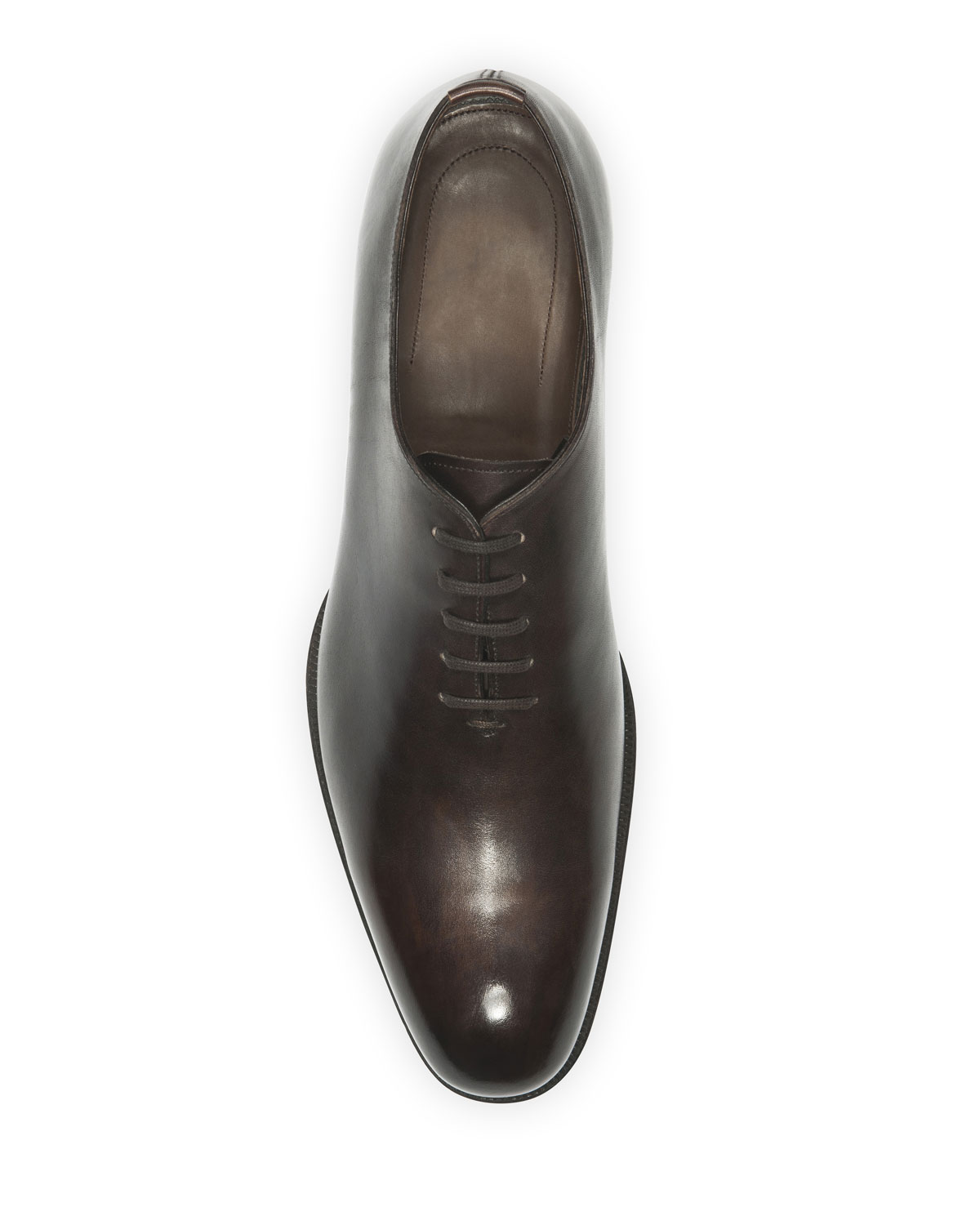 Edward One-Piece Lace-Up TT Leather Shoe