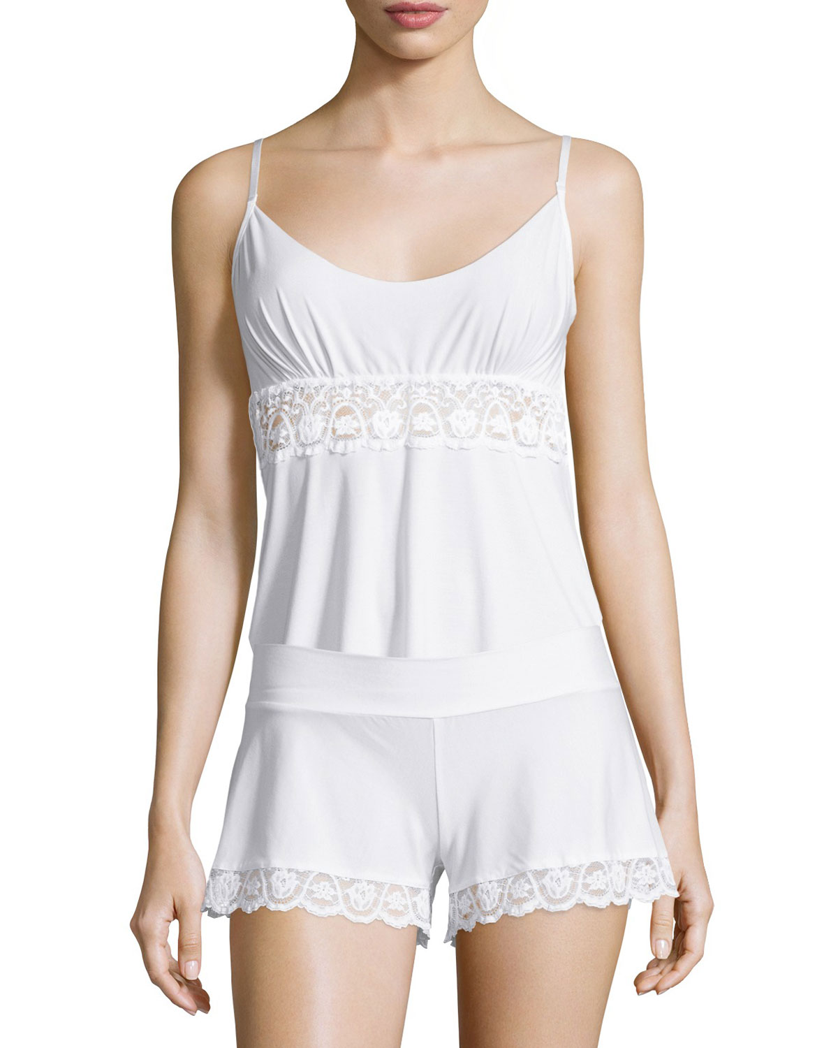 Butter Lace-Panel Camisole