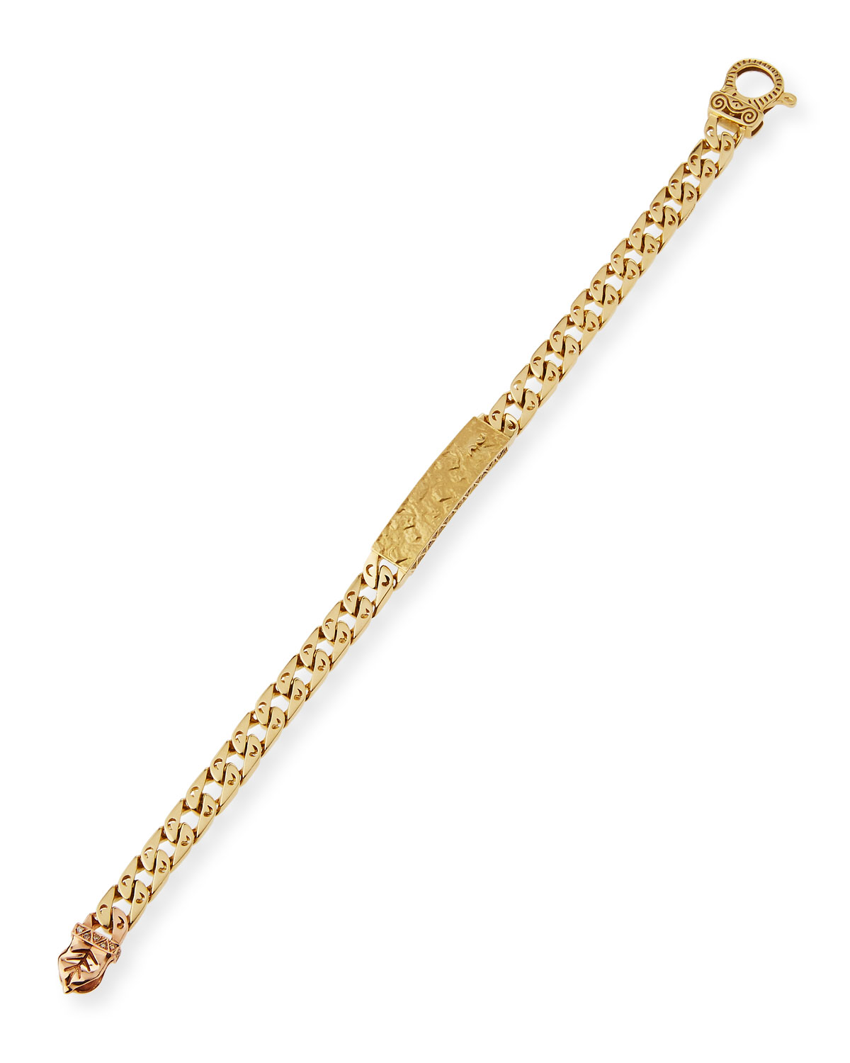 Arero Mura 18K Gold Chain Bracelet with Diamonds