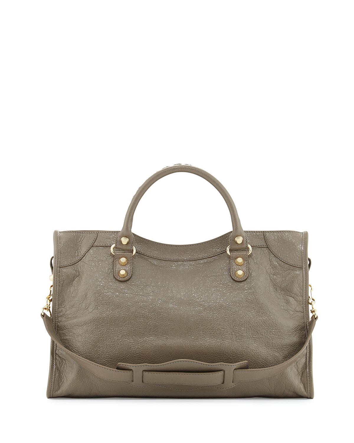 Giant 12 City Lambskin Tote Bag, Beige