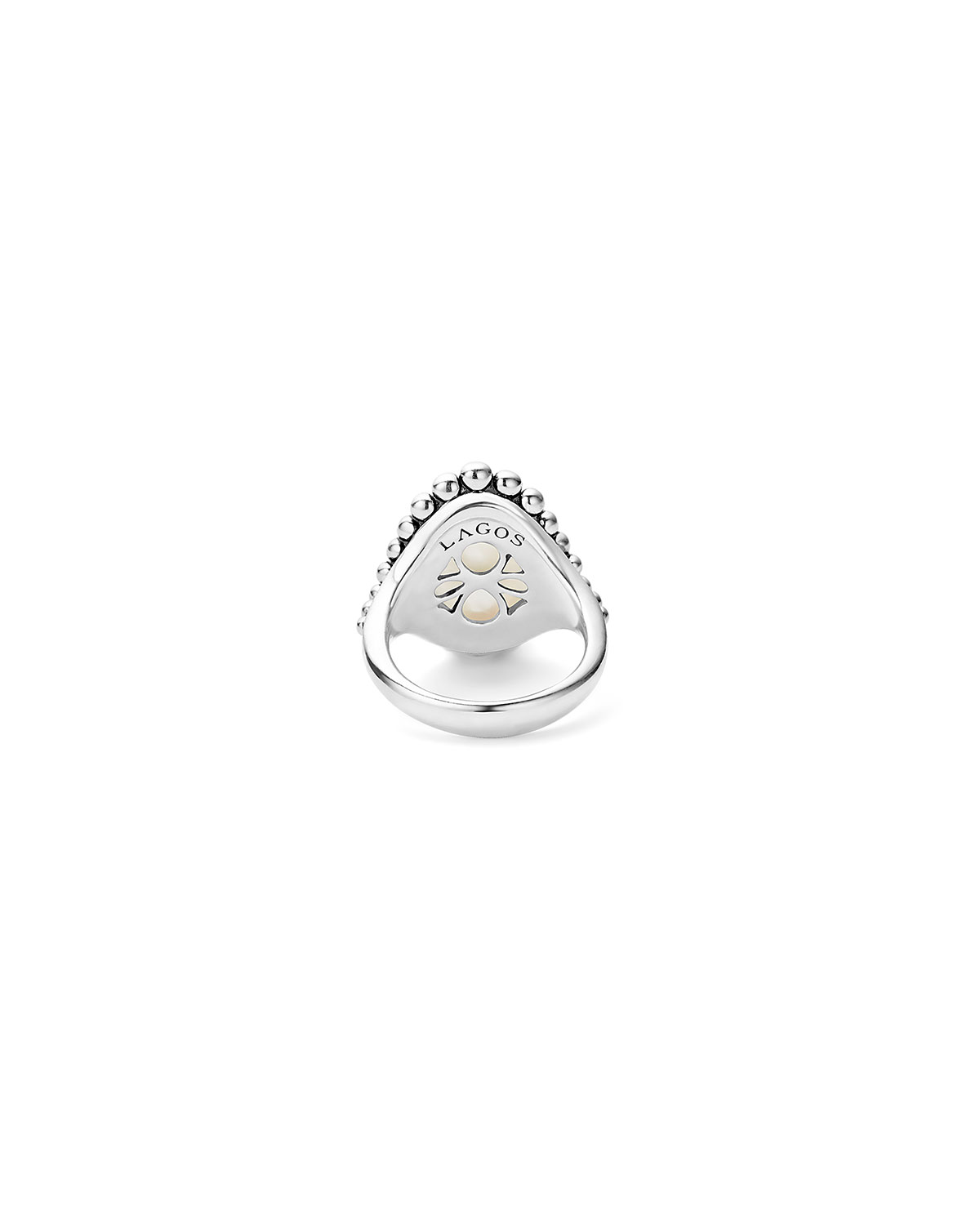 Contessa Mother-of-Pearl Caviar Ring