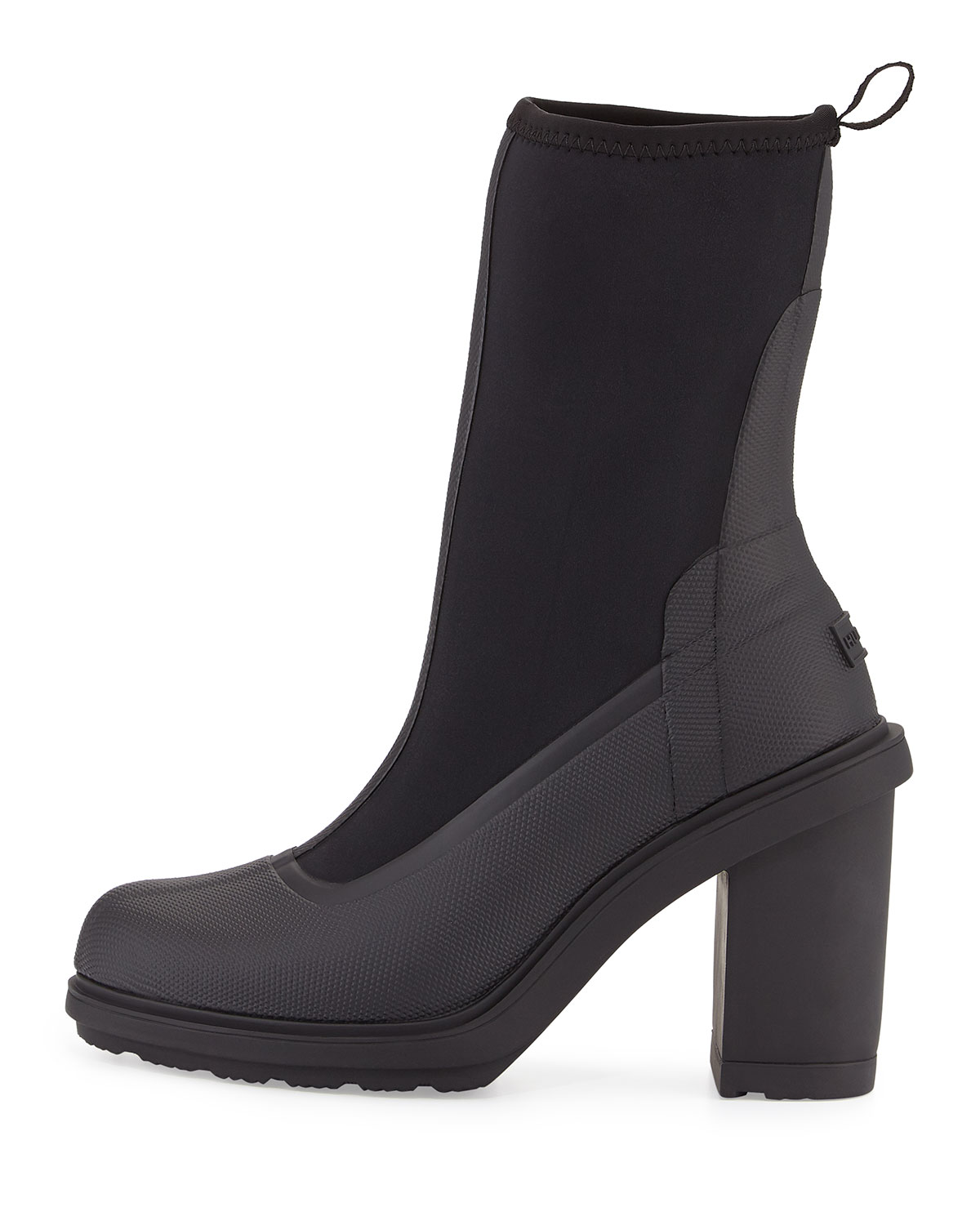 Original High-Heel Sock Boot, Black