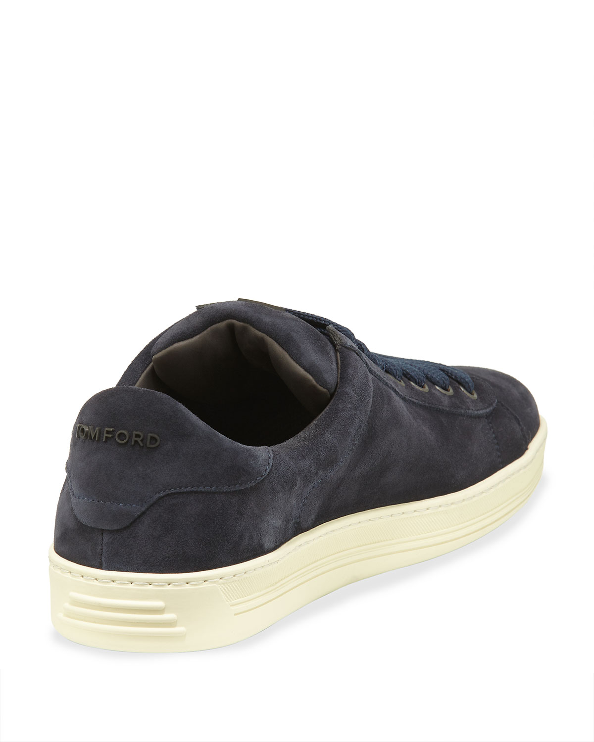 Russell Suede Low-Top Sneaker, Navy