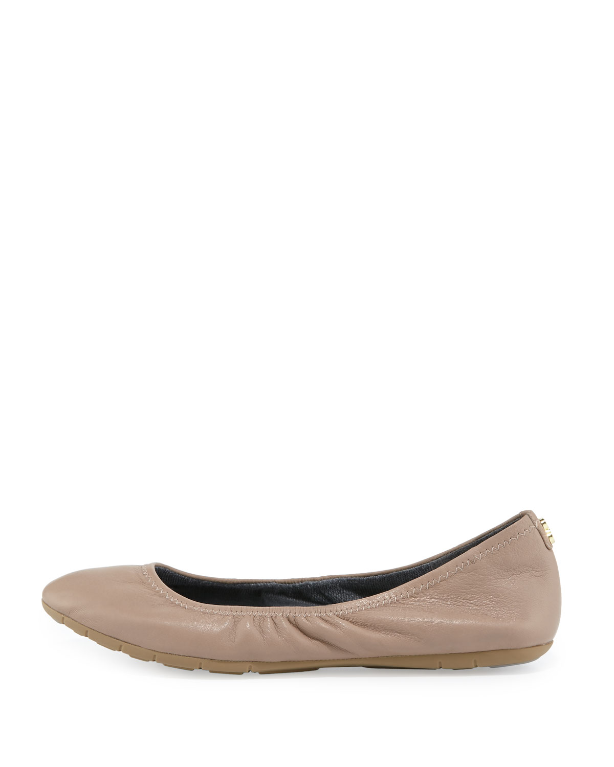 ZeroGrand Stagedoor Stud Ballerina Flat, Maple Sugar 