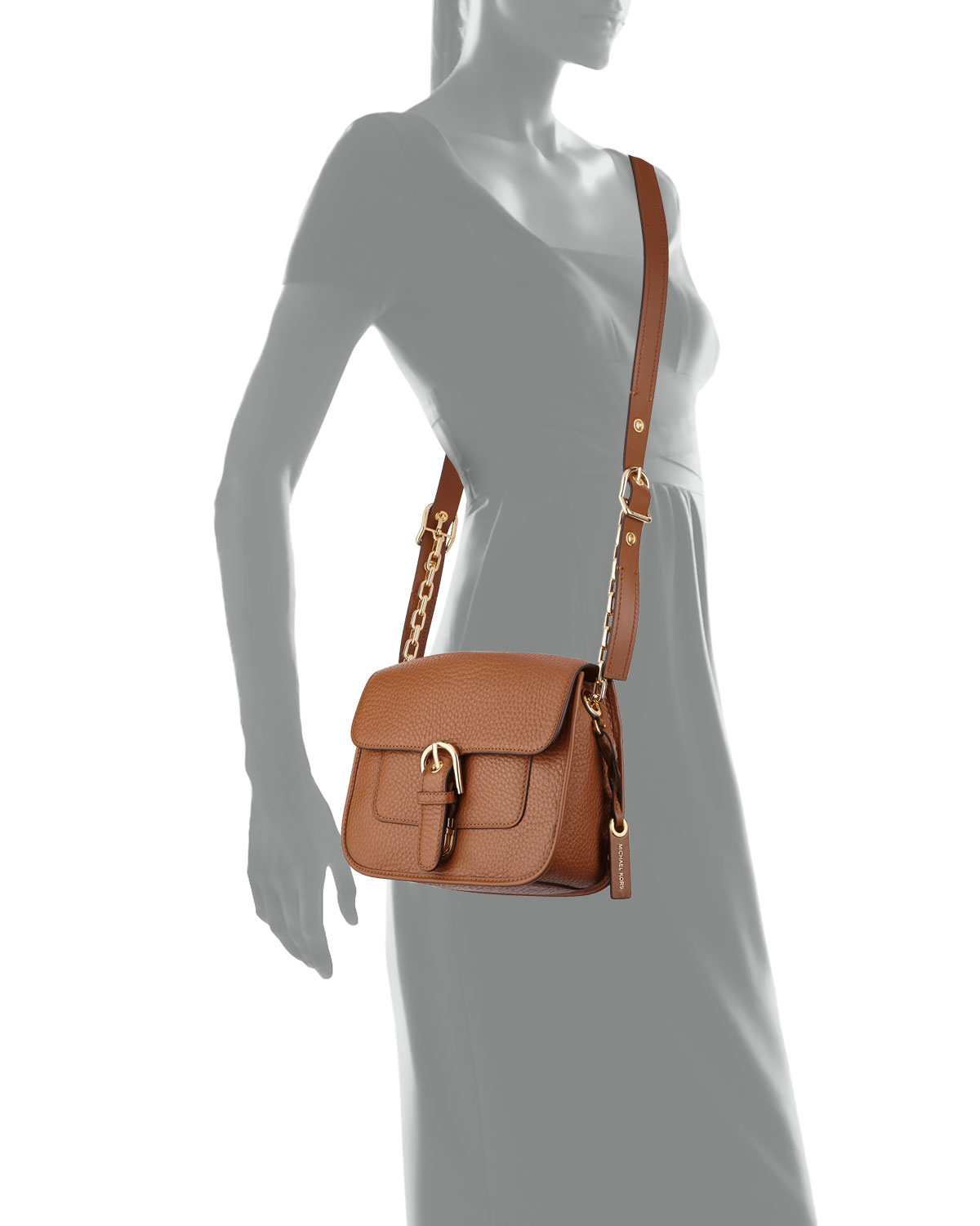 Cooper Medium Leather Messenger Bag