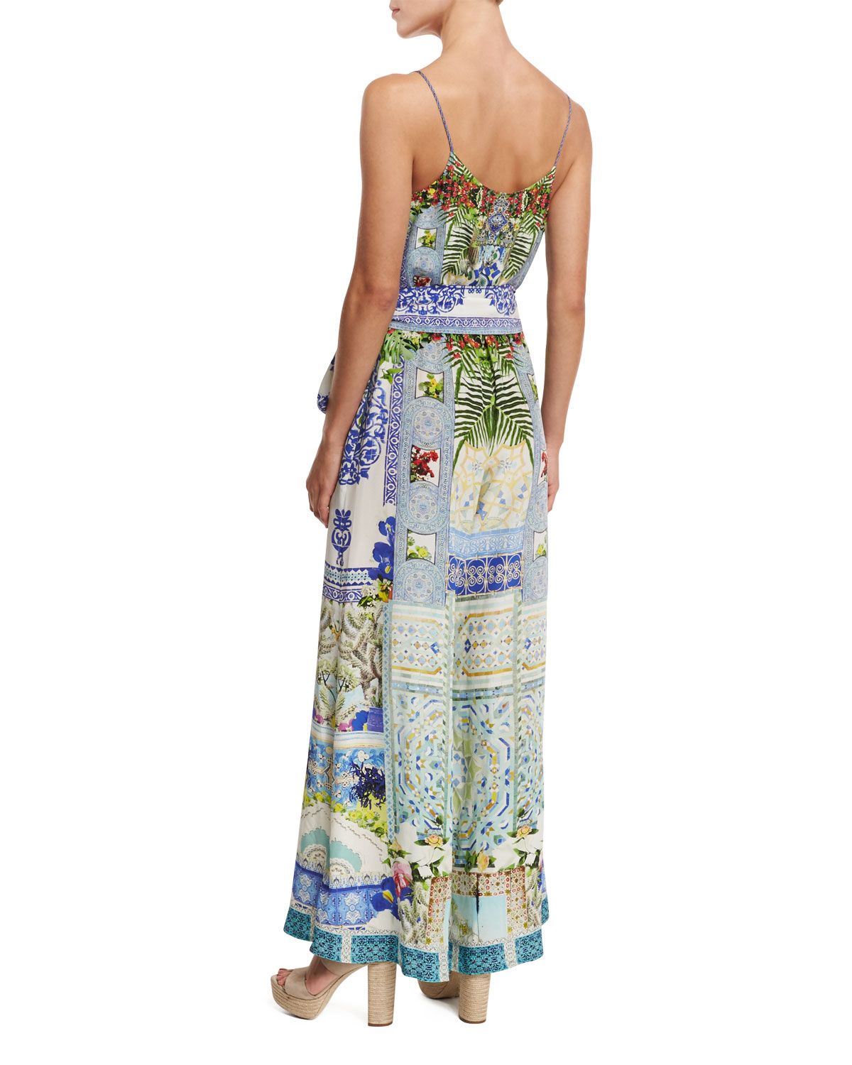 Belted Wide-Leg Jumpsuit, My Majorelle
