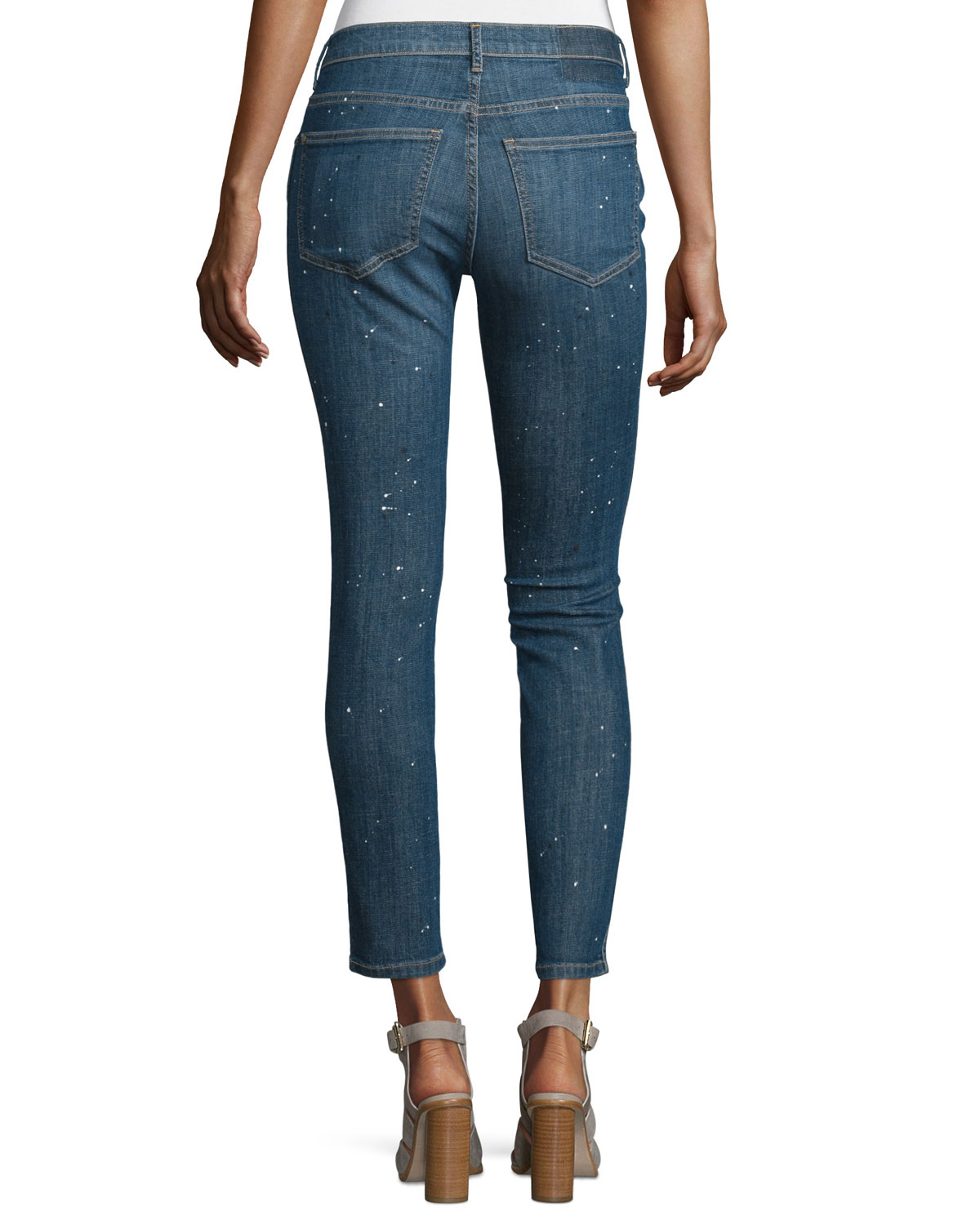 The Almost Skinny Cropped Jeans, Drift Wash