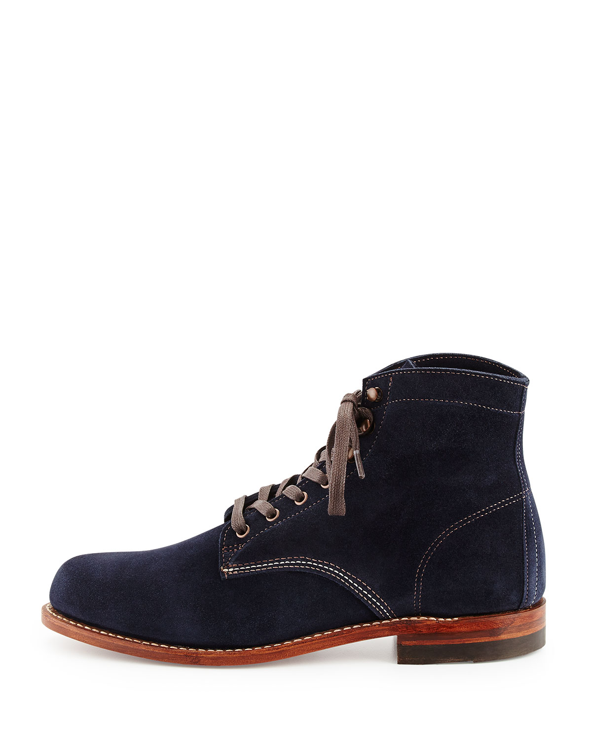 1000 Mile Suede Boot, Navy