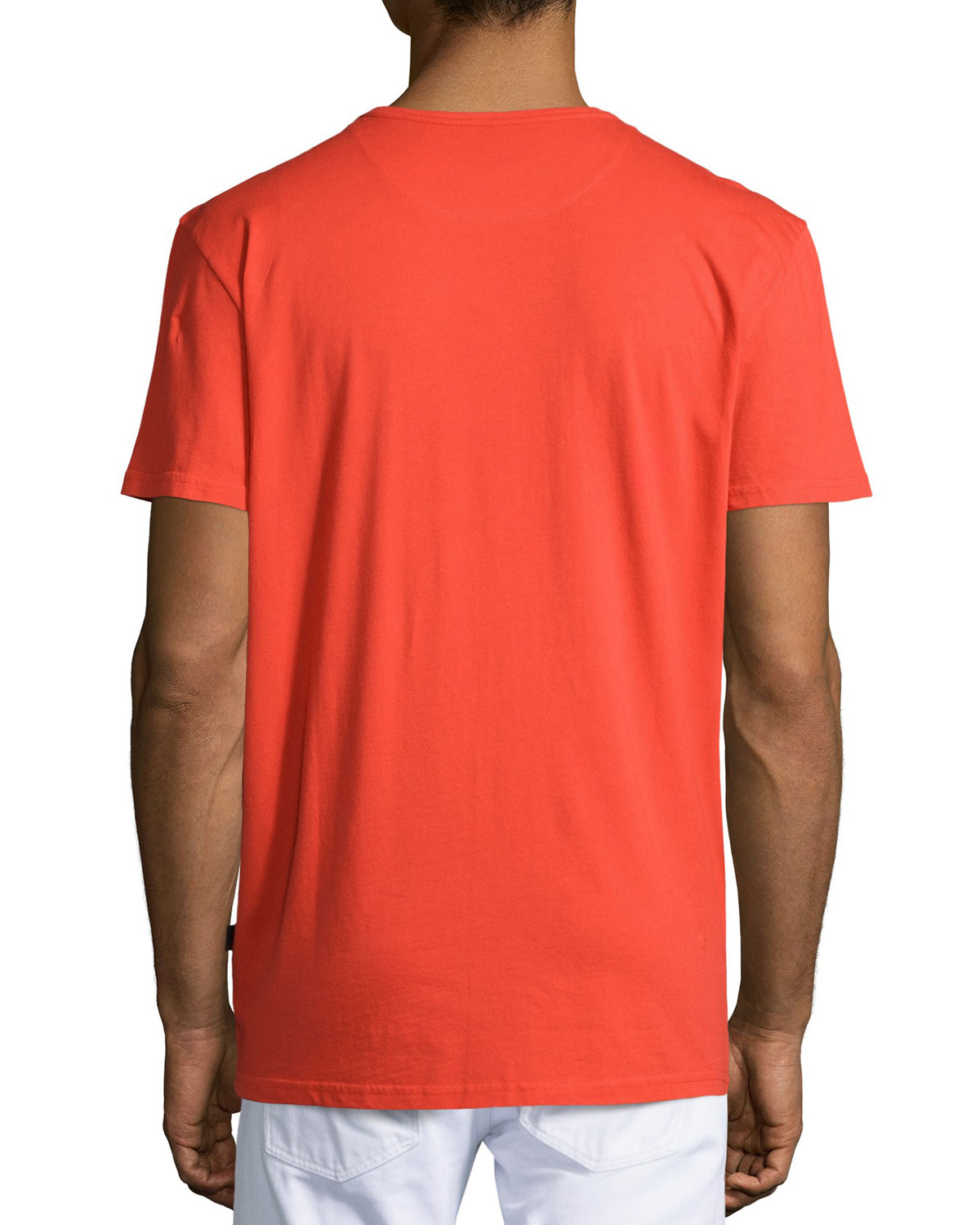 Solid Short-Sleeve T-Shirt, Red