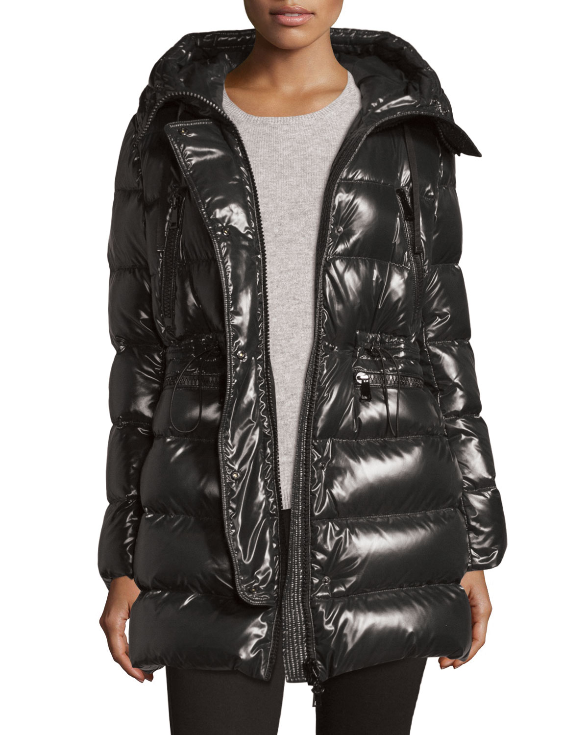 moncler长款羽绒服