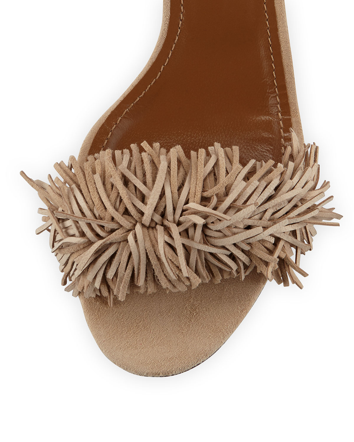 Wild Thing Fringe City Sandal, Biscotto