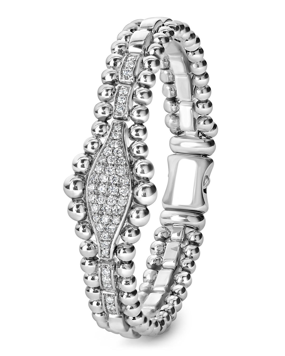 Caviar Spark Diamond Marquise Tennis Bracelet