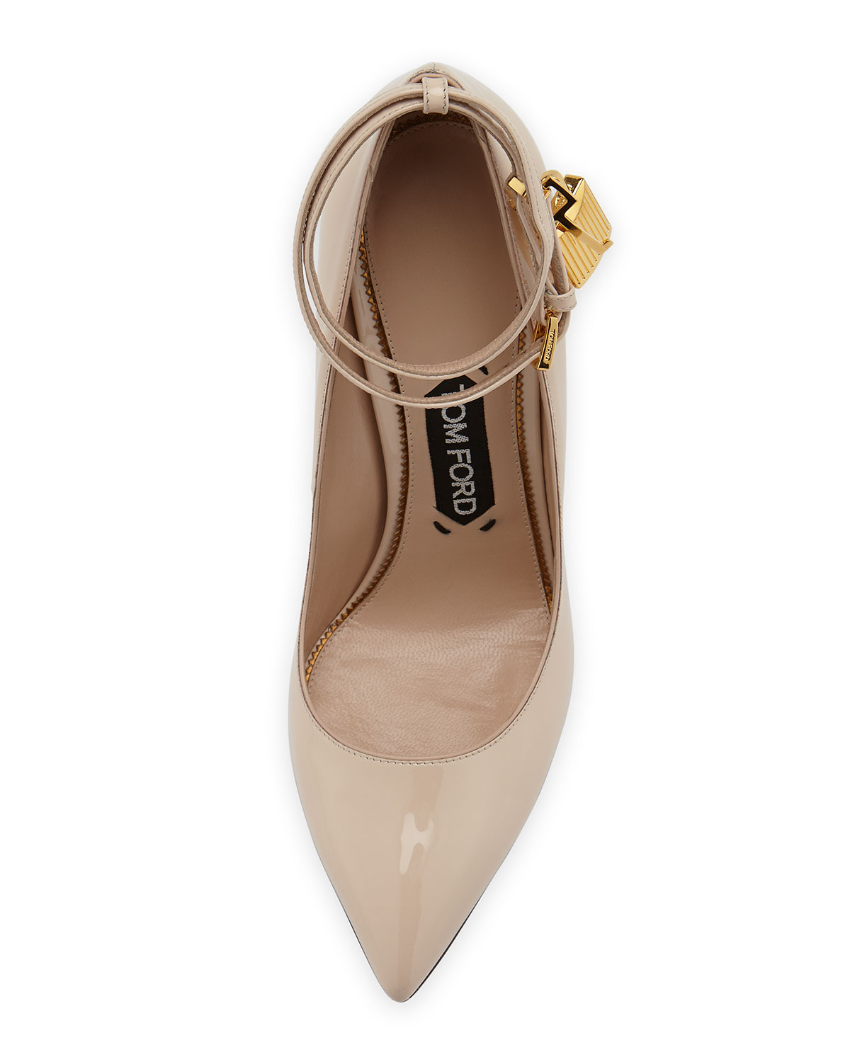 Patent Ankle-Lock Pump, Nude