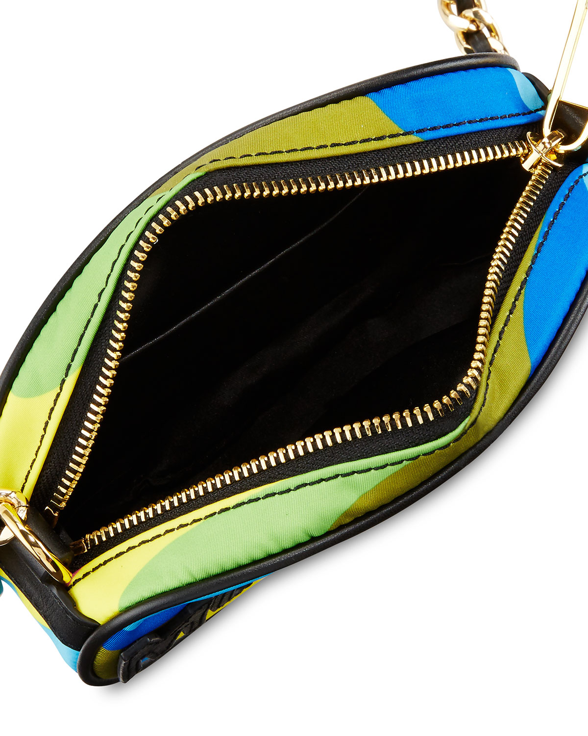 Oval Logo Chain Camera Bag, Multicolor