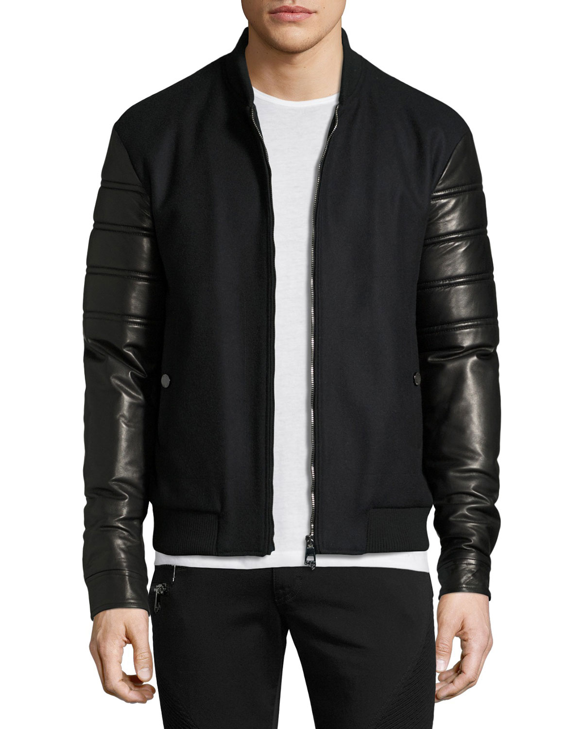 leathersleevebomberjacketblack