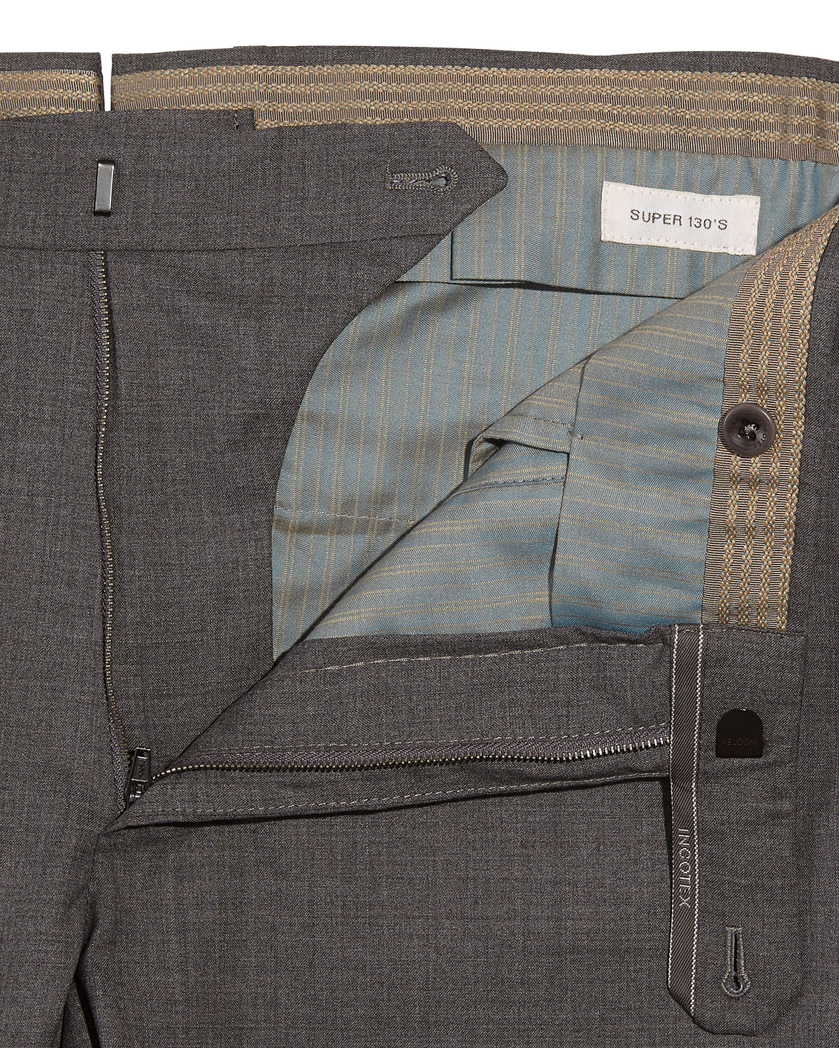 MEDIUM GREY 130S WOOL