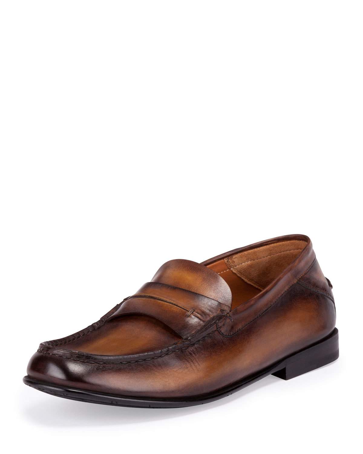 Berluti Gaspard Conduit College Loafer, Brown海淘返利| 米饭粒返利网