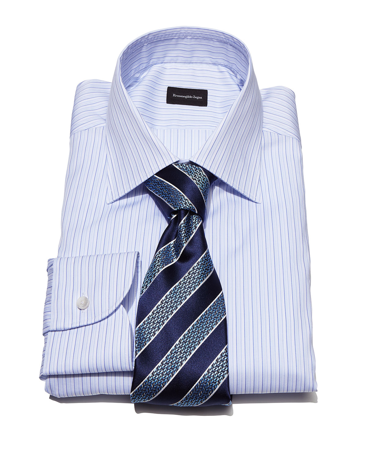 Multi-Stripe Dress Shirt, Multi