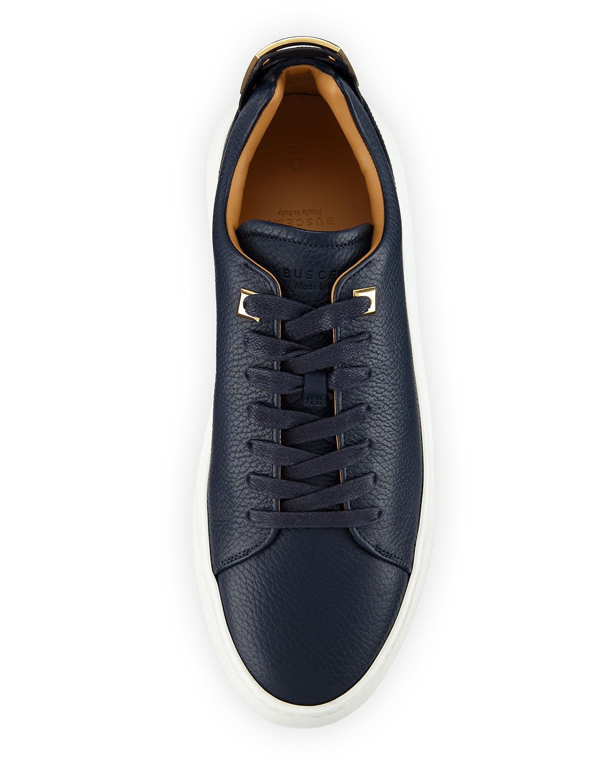 Men's 50mm Leather Low-Top Sneaker