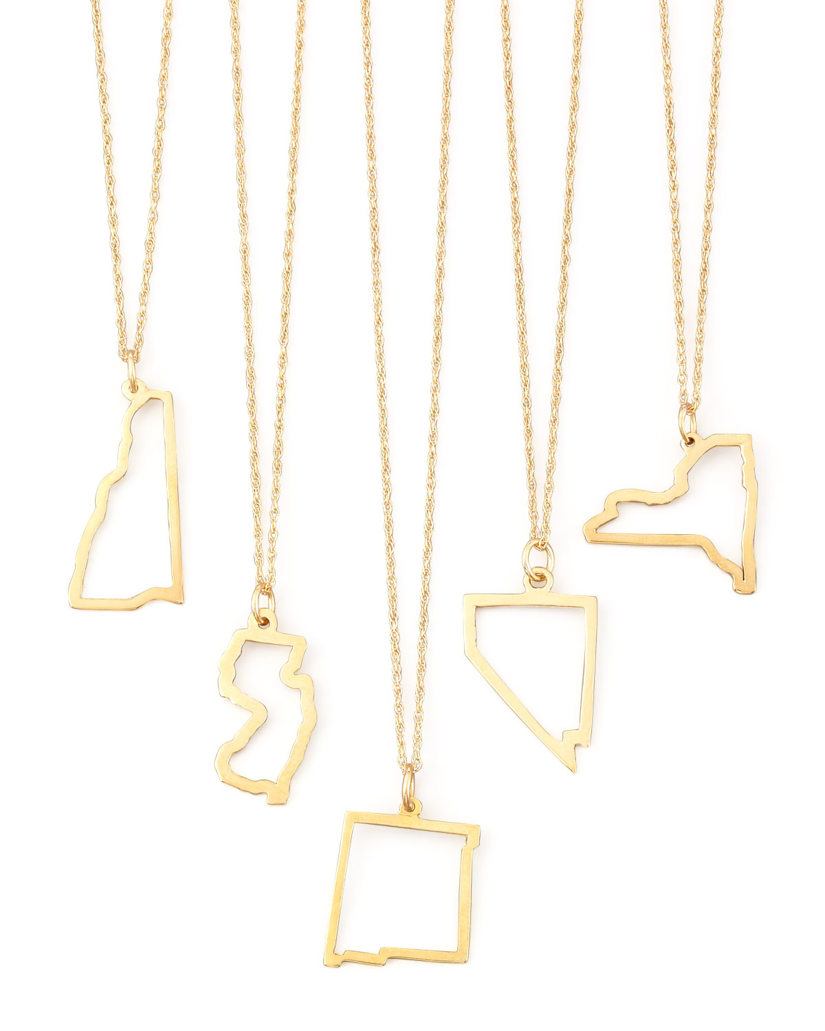 Maya Brenner 14k Gold Necklace, M-W & DC