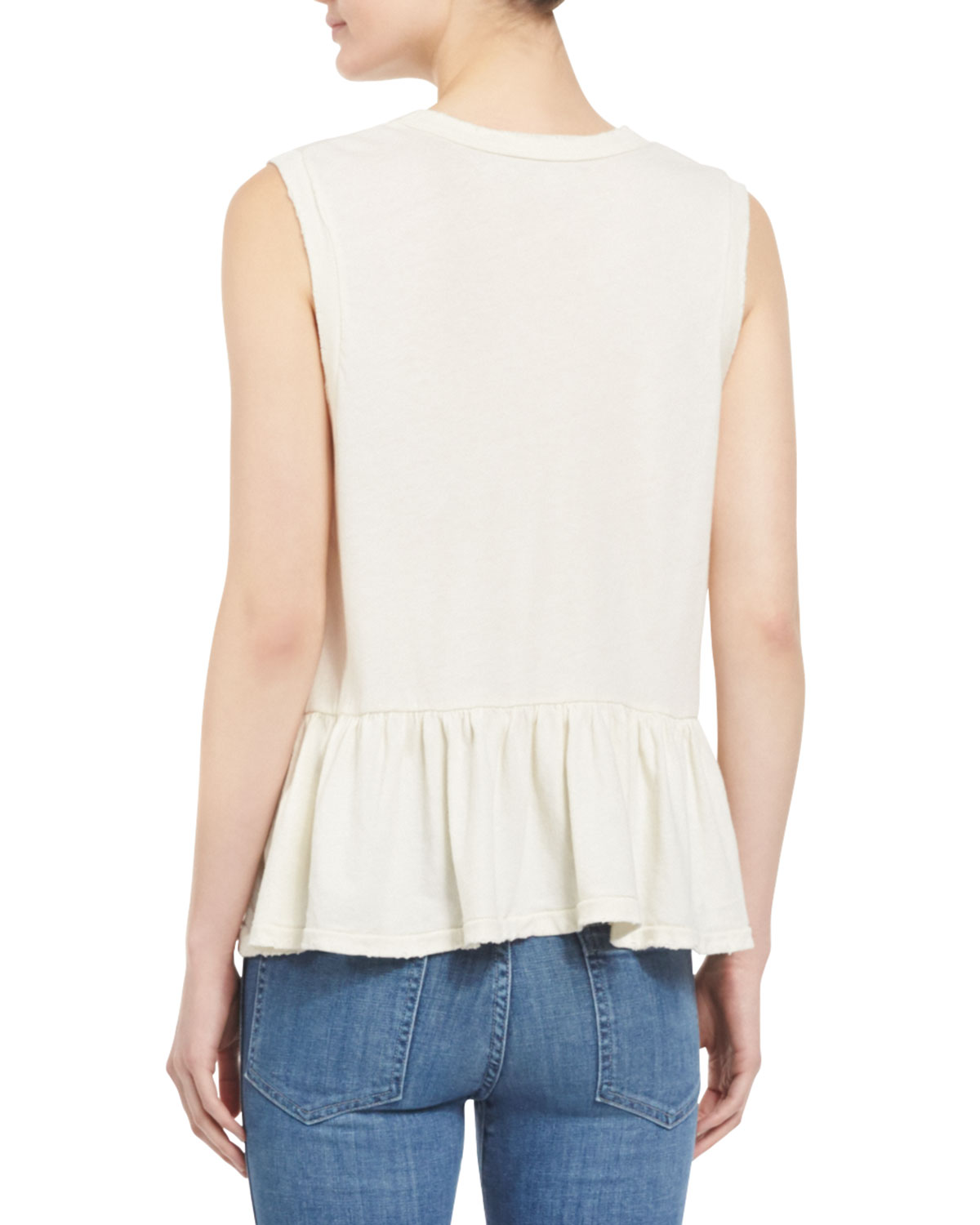 The Mariner Flare-Leg Ankle Jeans, Pacific Blue