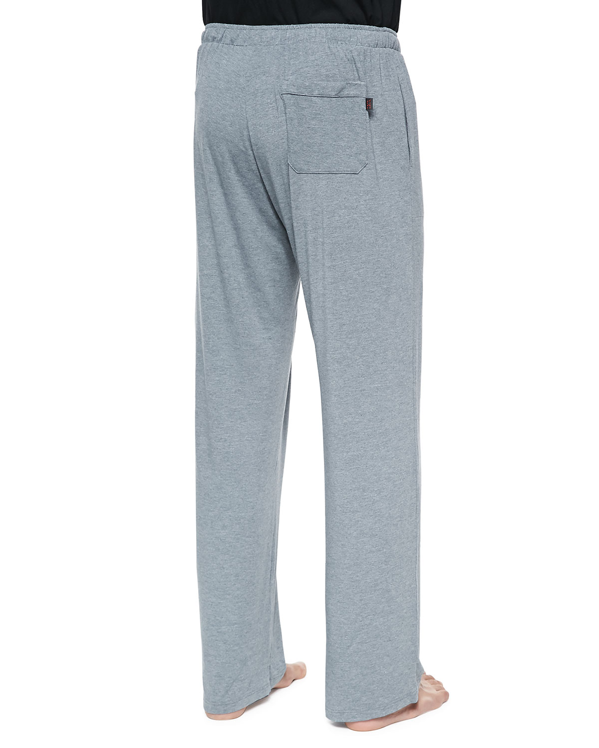 Basel Jersey Lounge Pants, Gray 