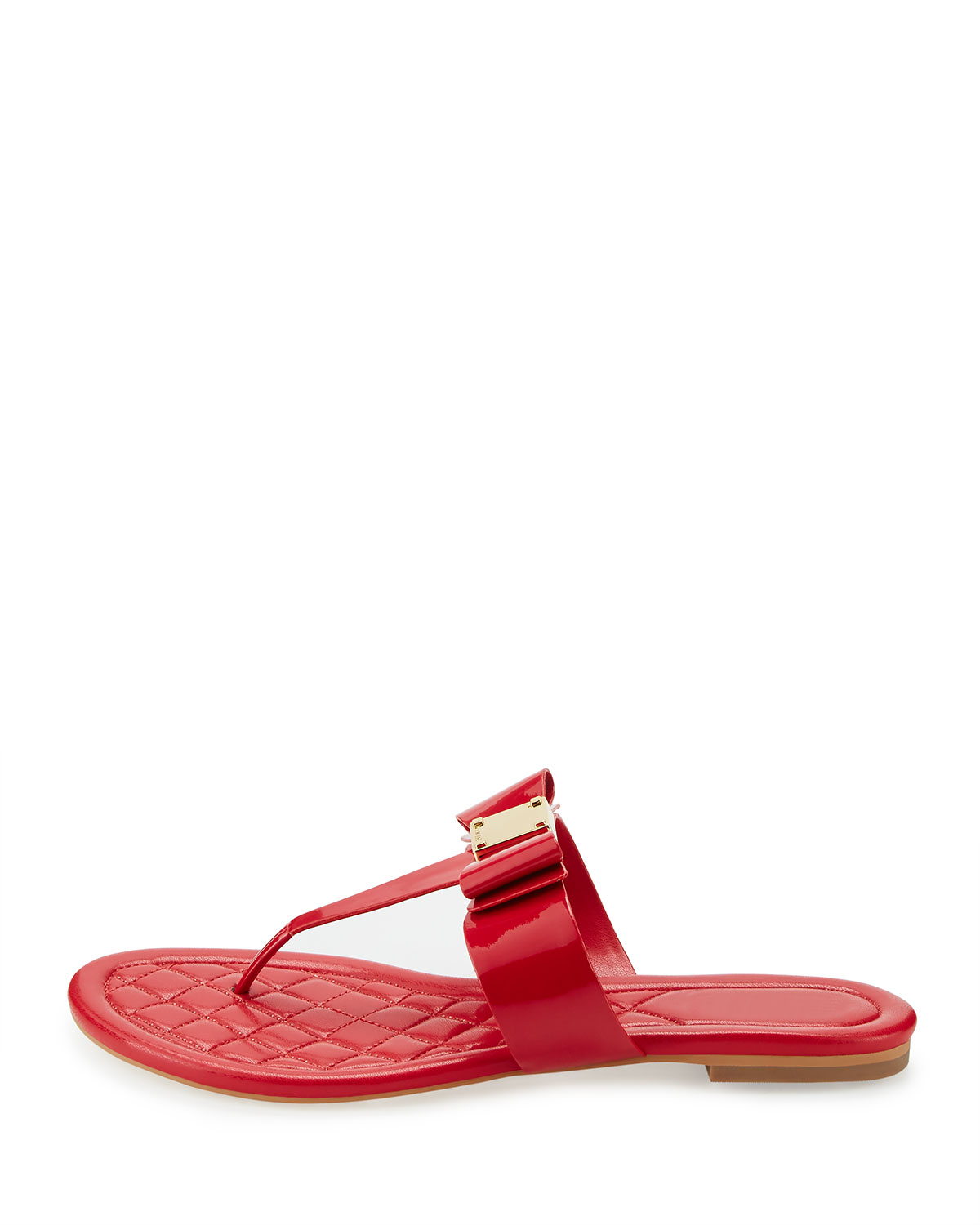 Tali Bow T-Strap Sandal, Tingo Red