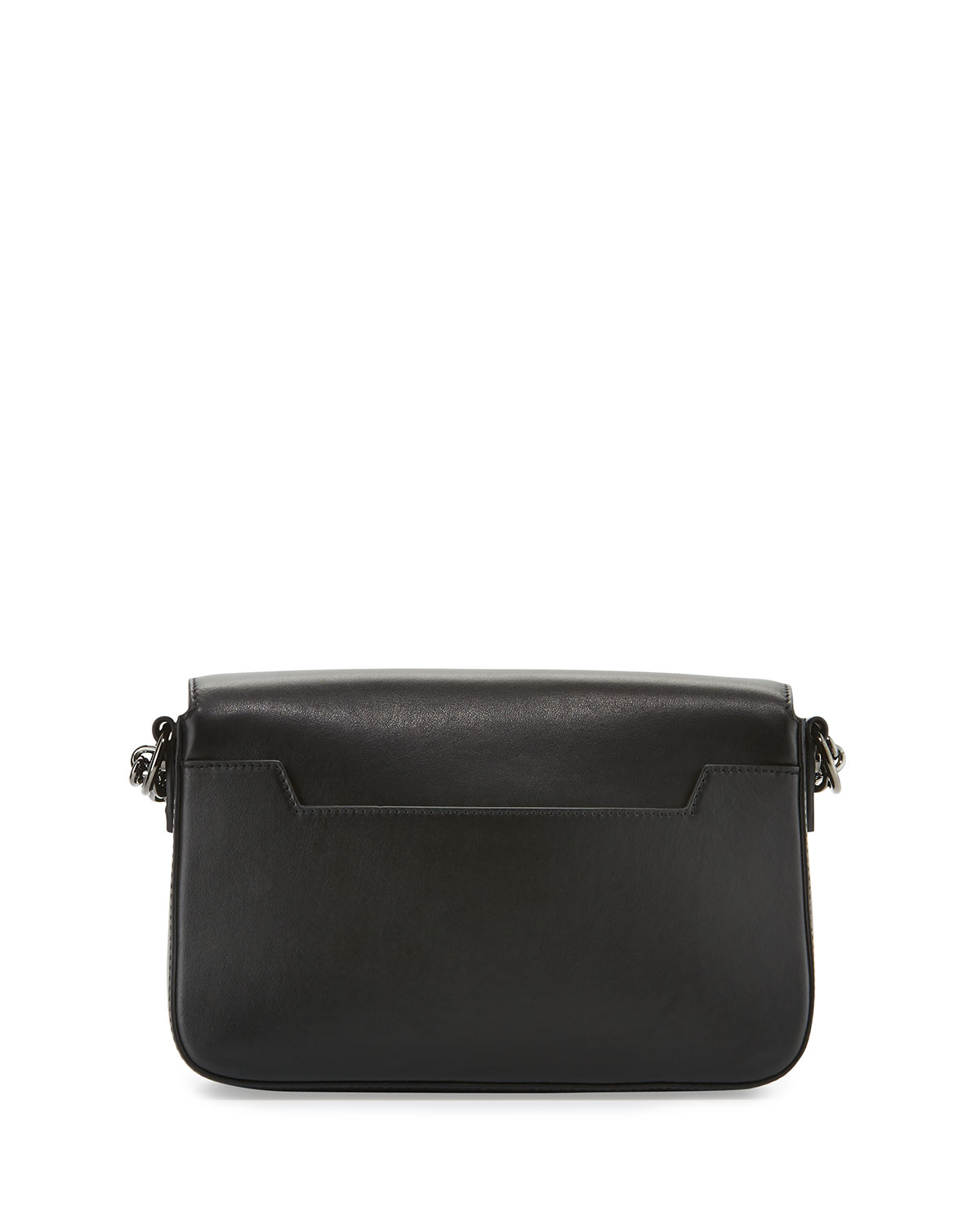 Natalia Medium Chain Crossbody Bag, Black