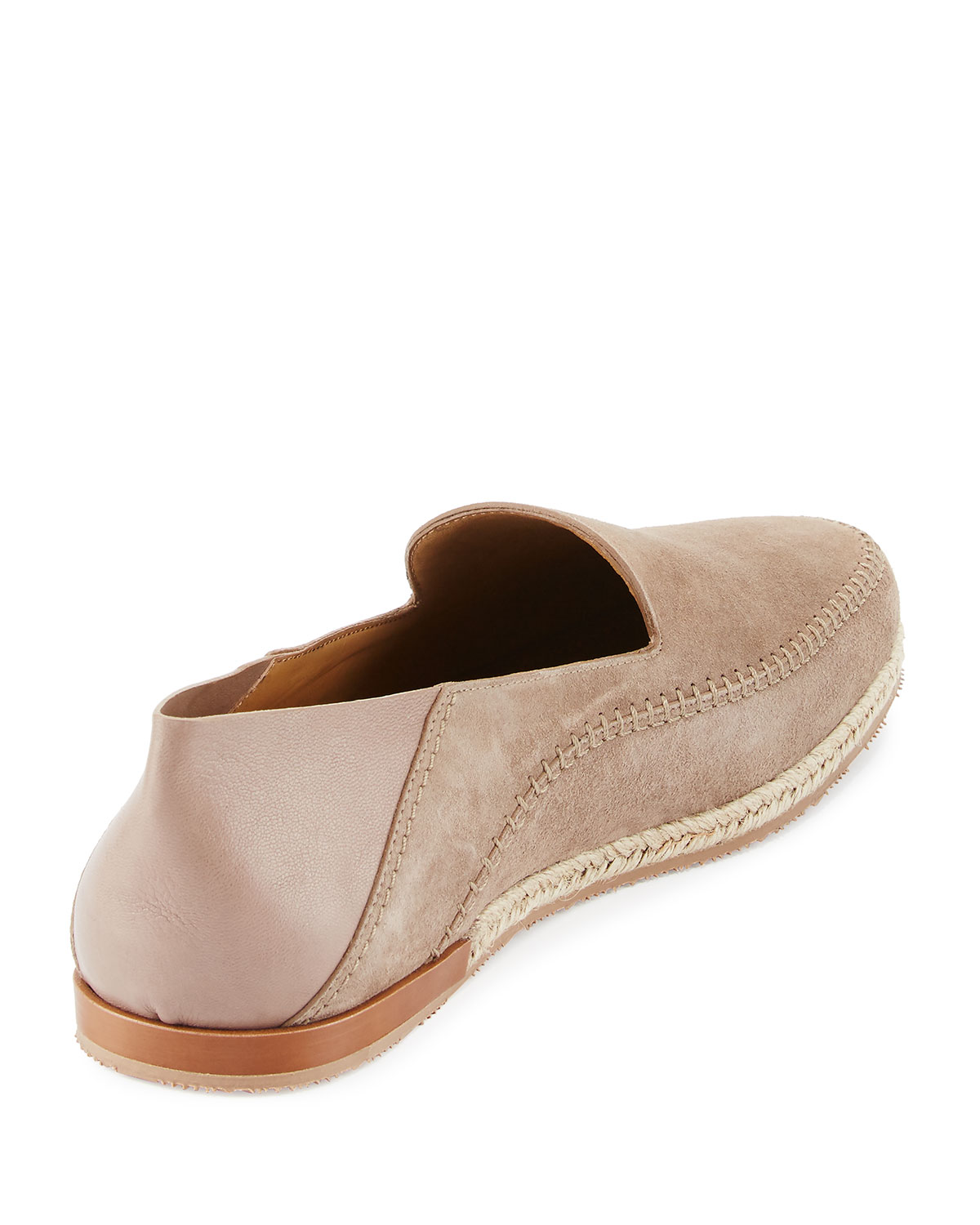 Taormina Suede Espadrille, Beige