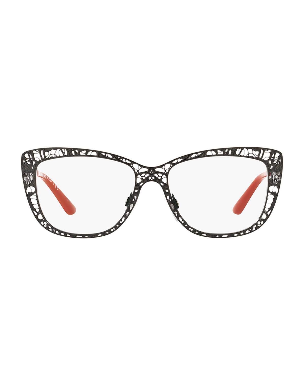 Flowers Lace Square Optical Frames