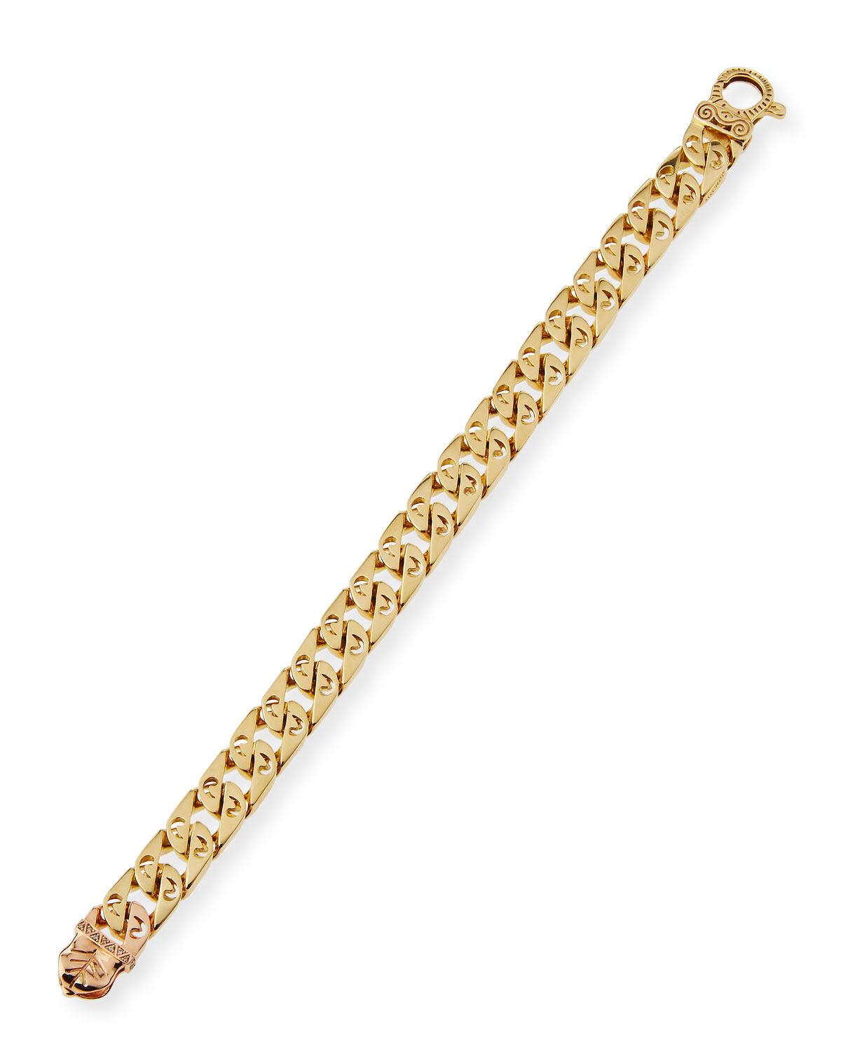 Arero Mura 18K Link Bracelet with Diamonds