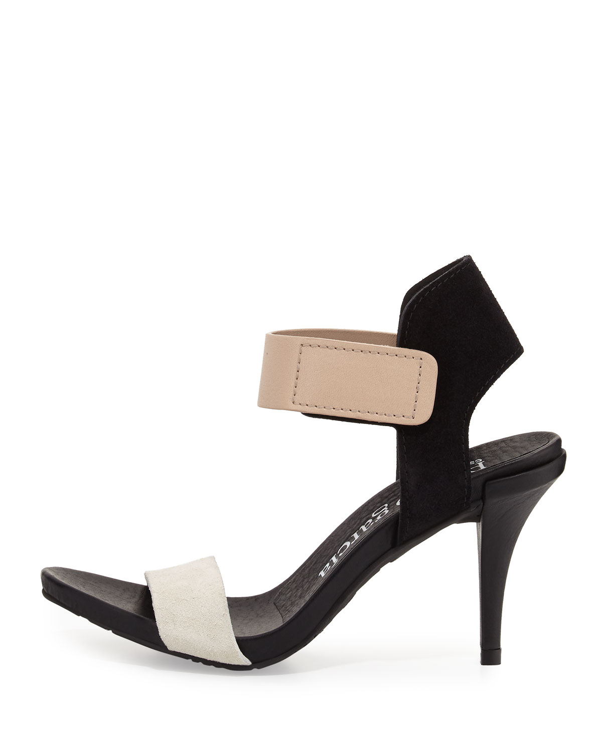 Yola Colorblock 90mm Sandal, Black/Multi