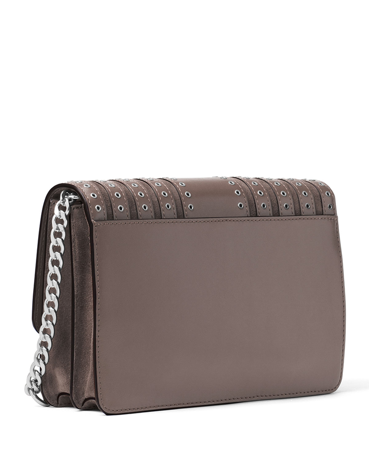 Brooklyn Large Grommet Crossbody Bag, Cinder