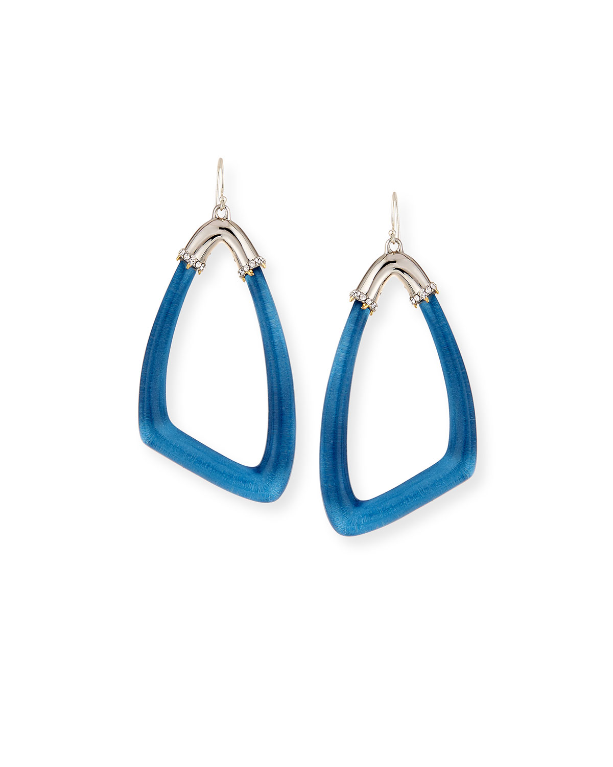 Asymmetric Lucite Drop Earrings