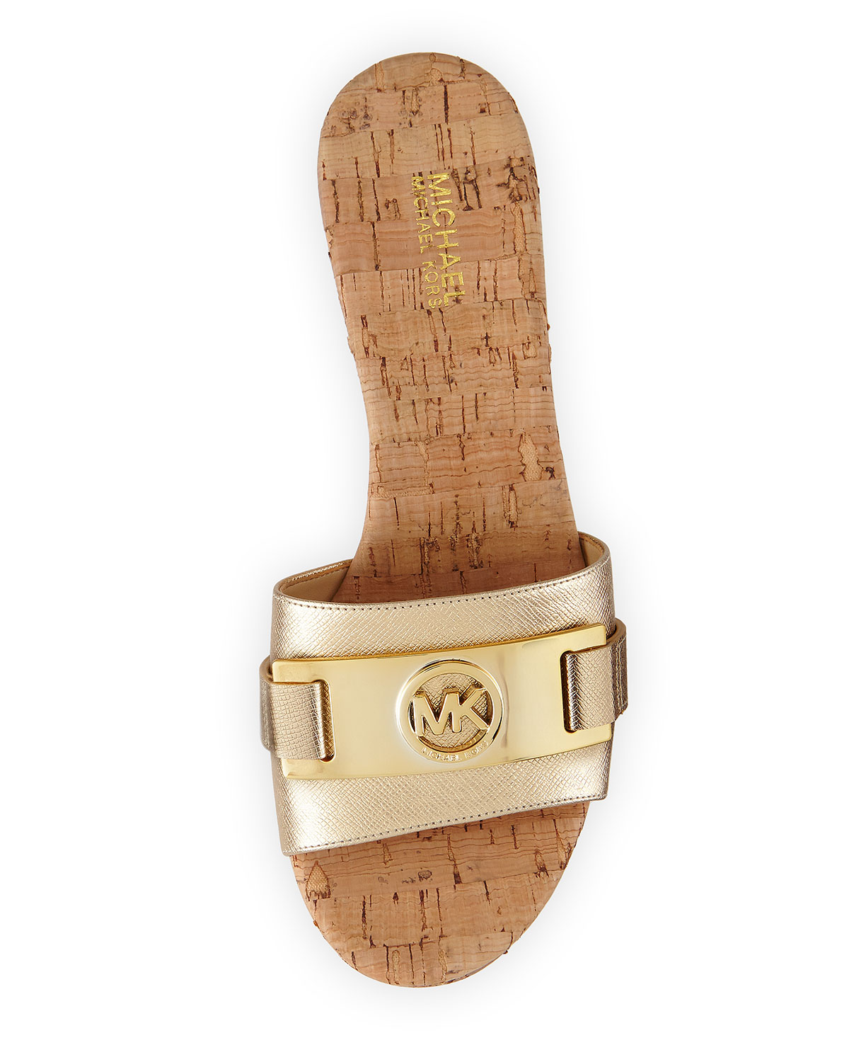 Warren Platform Wedge Sandal, Pale Golden