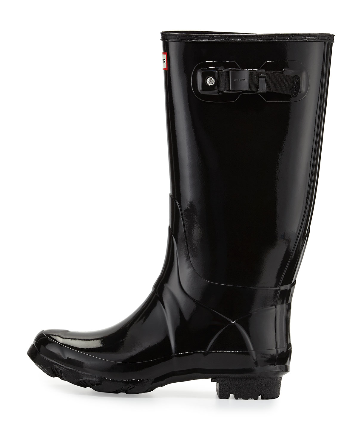 Huntress Gloss Welly, Black