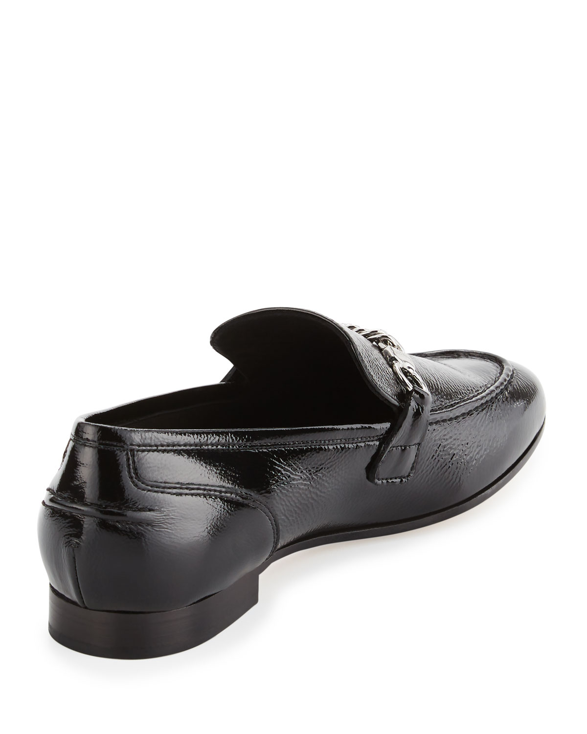 Cooper Patent Chain Loafer, Black