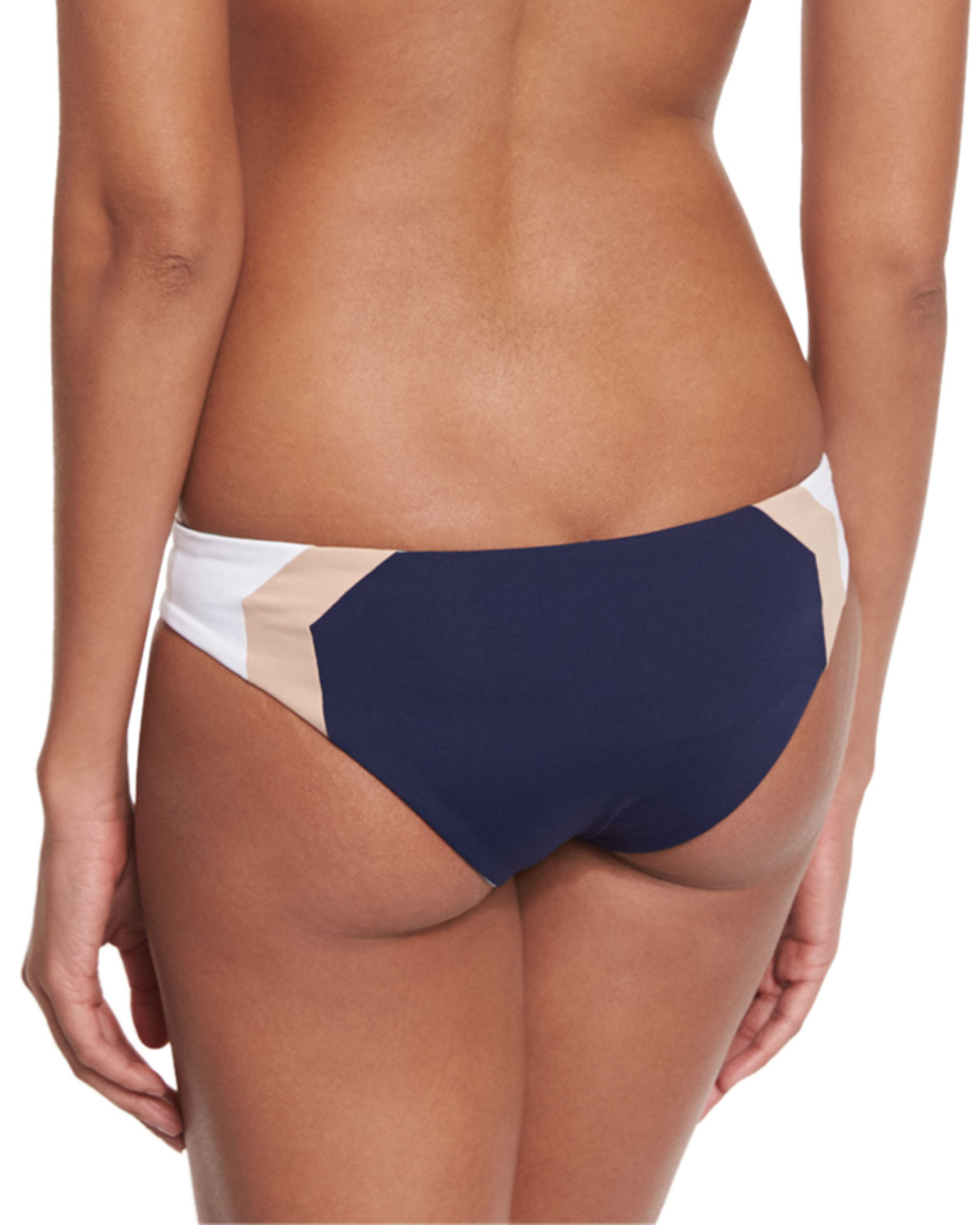 Barracuda Reversible Colorblock Swim Bottom, Midnight Blue